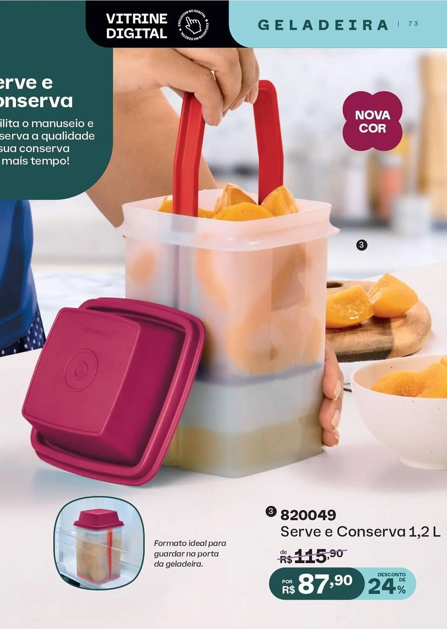 Encarte de Catálogo Tupperware 24 de outubro até 31 de outubro 2025 - Pagina 75