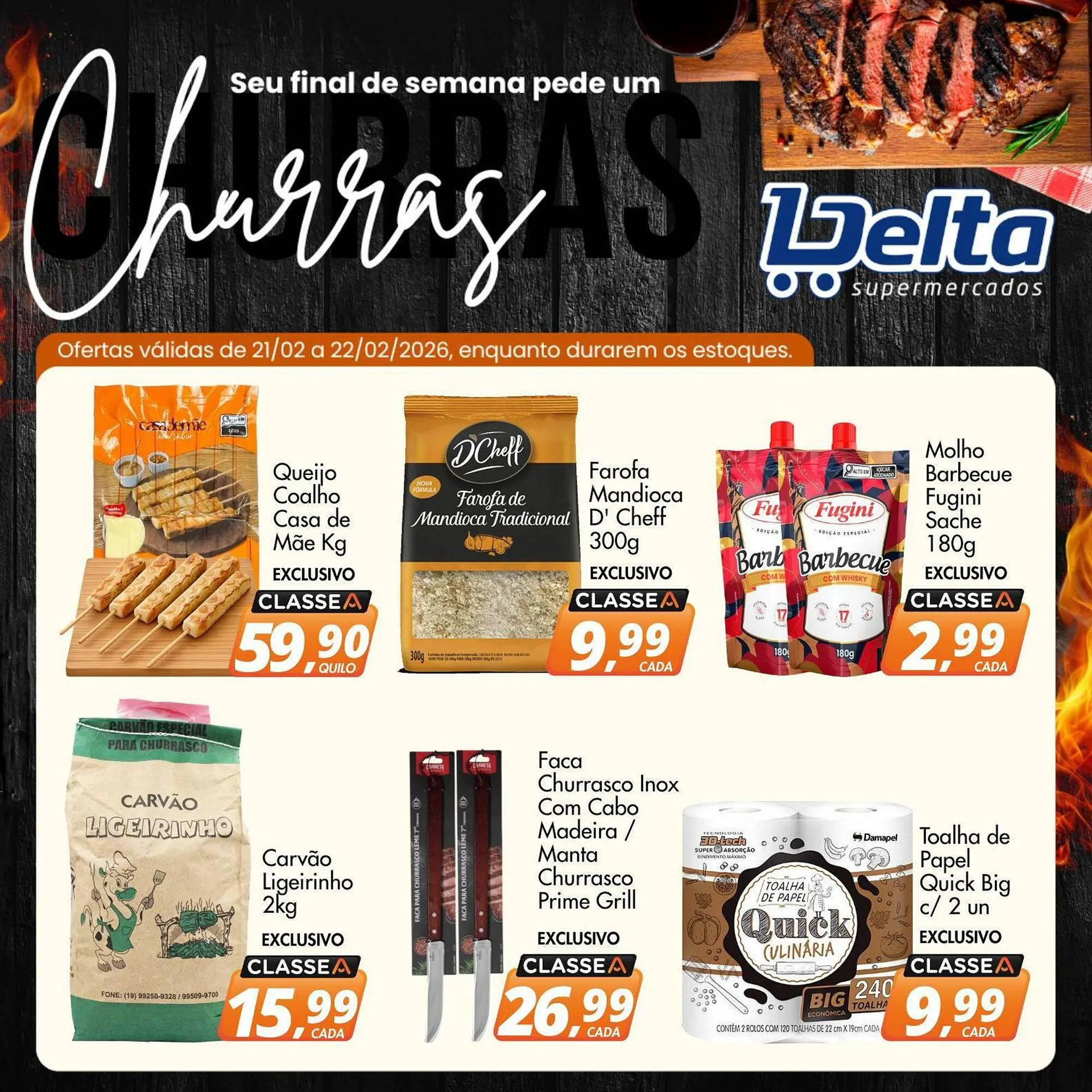Encarte de Catálogo Delta Supermercados 21 de fevereiro até 22 de fevereiro 2026 - Pagina 3