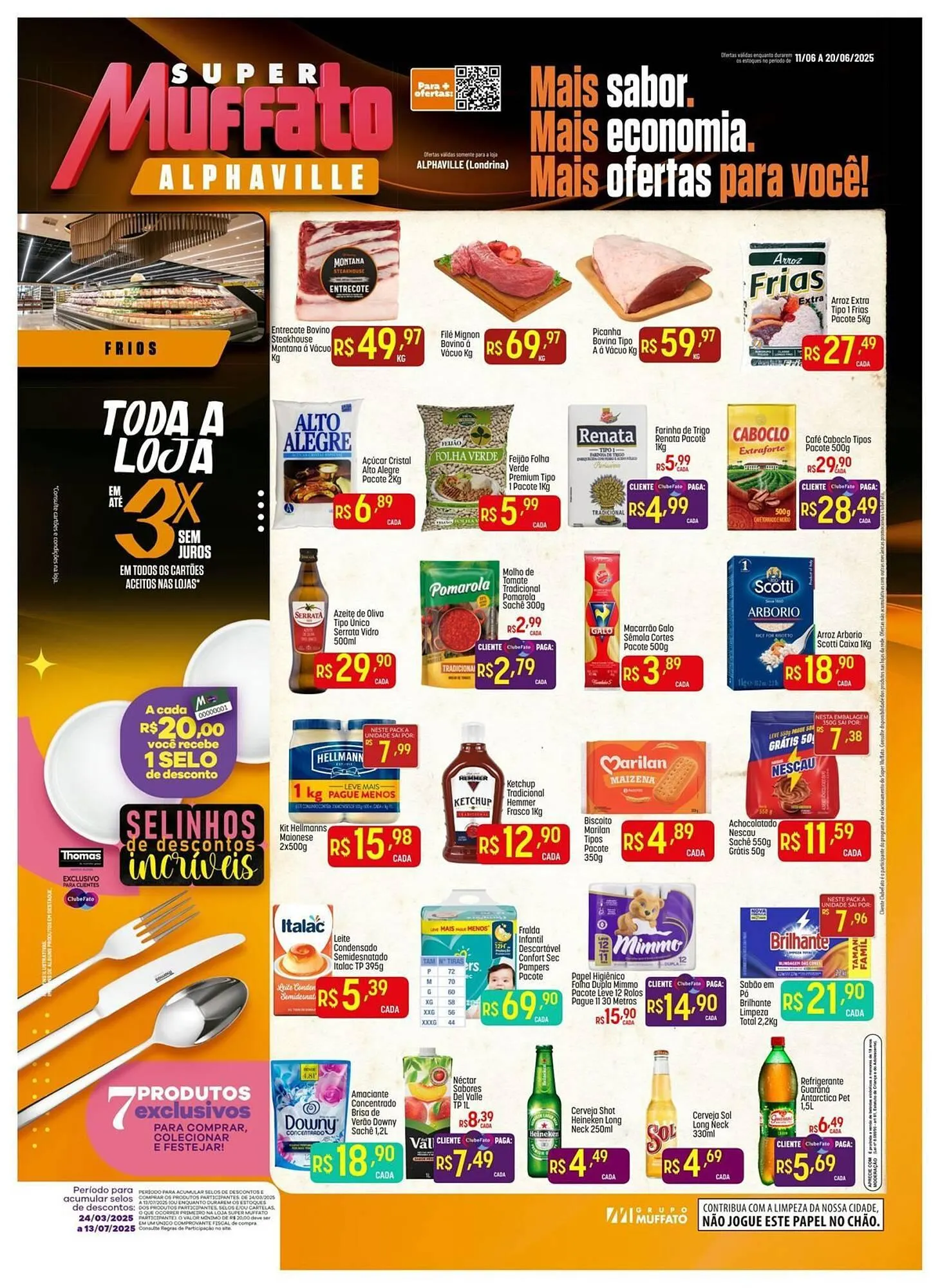 Encarte de Catálogo Muffato 11 de junho até 20 de junho 2025 - Pagina 1