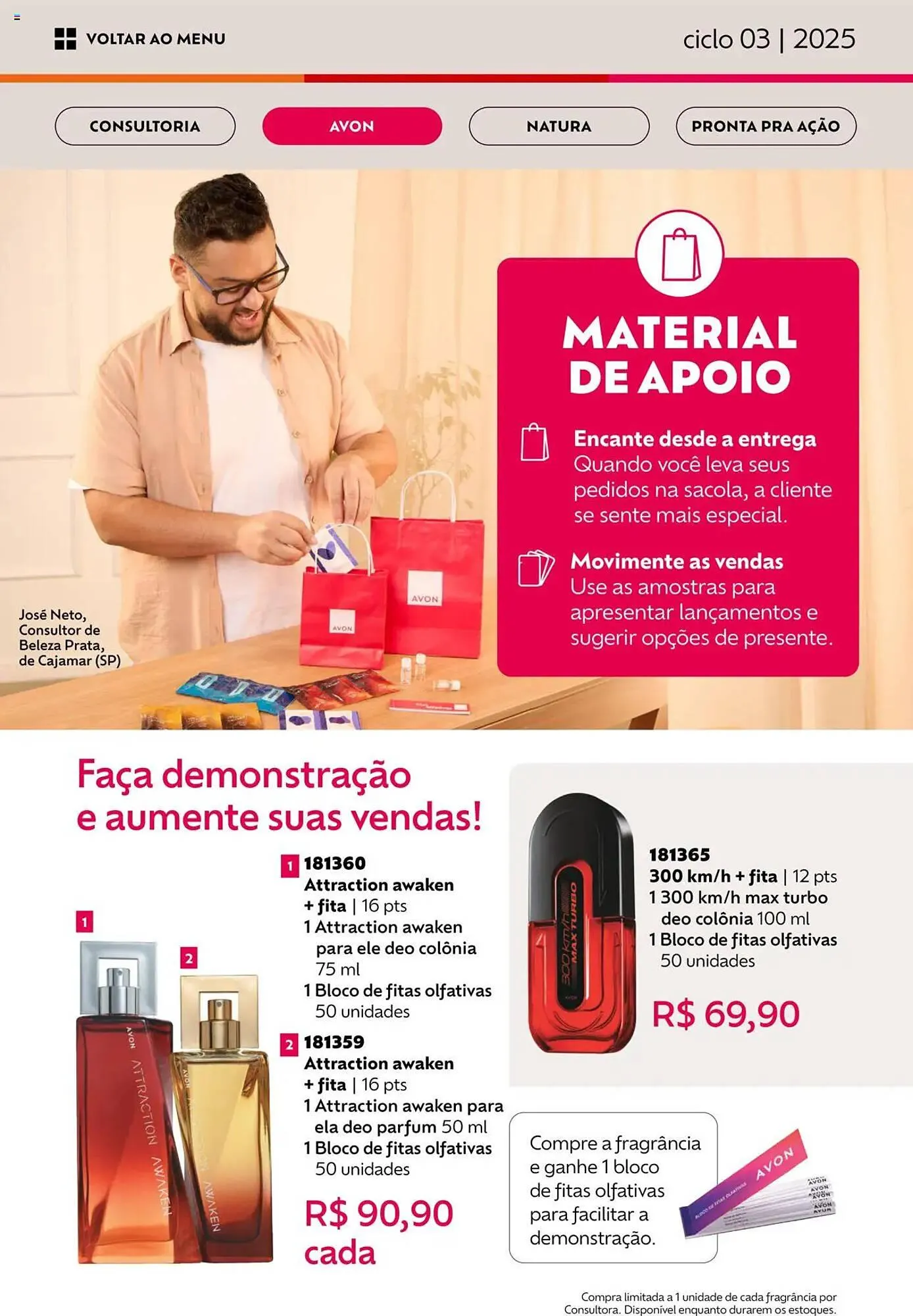 Encarte de Catálogo Avon 17 de janeiro até 17 de fevereiro 2025 - Pagina 28