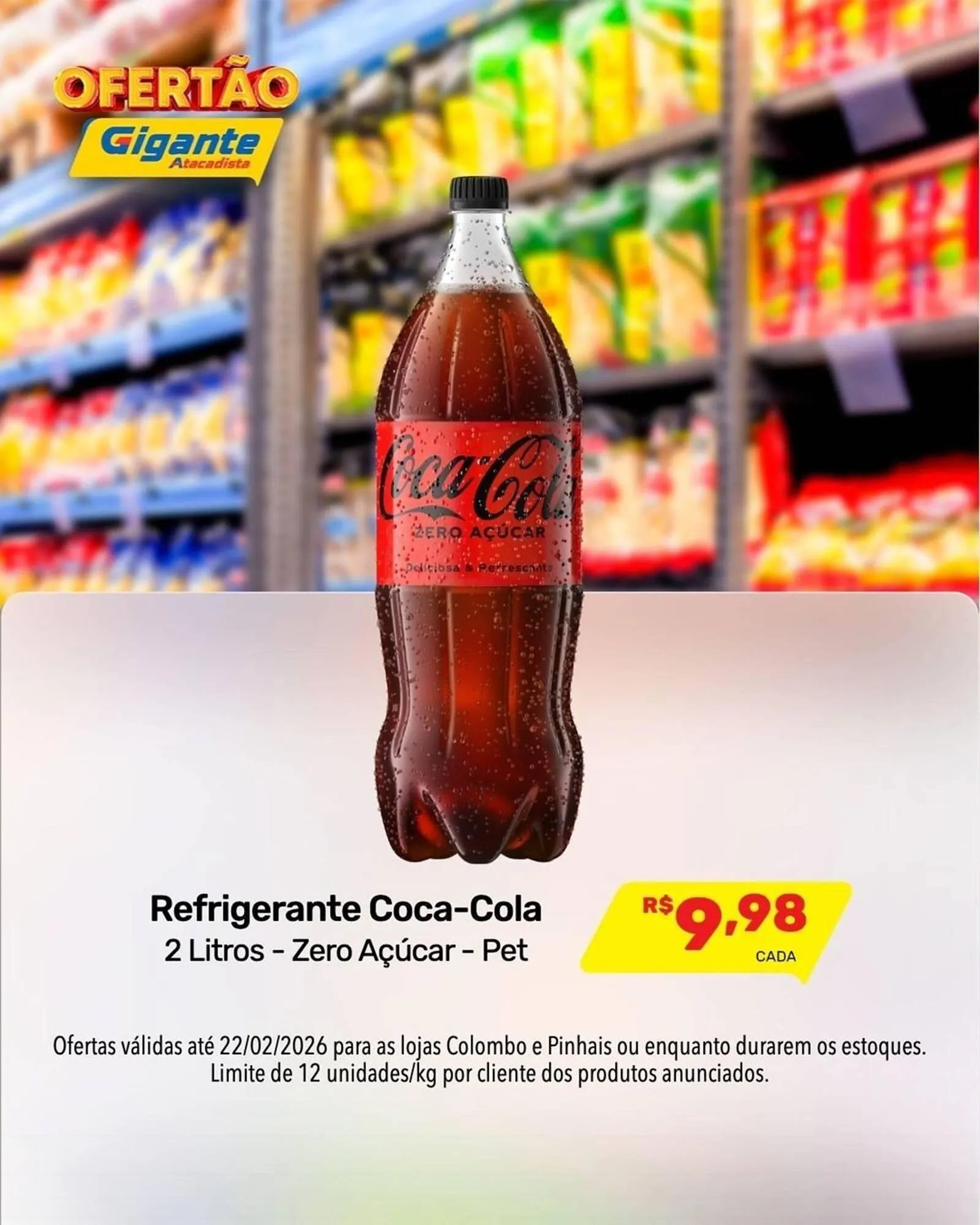 Encarte de Encarte Gigante Atacadista 20 de fevereiro até 22 de fevereiro 2026 - Pagina 1