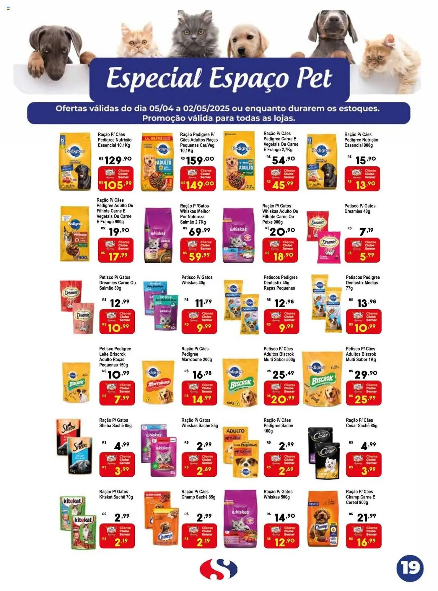Encarte de Catálogo Semar Supermercado 5 de abril até 2 de maio 2025 - Pagina 19
