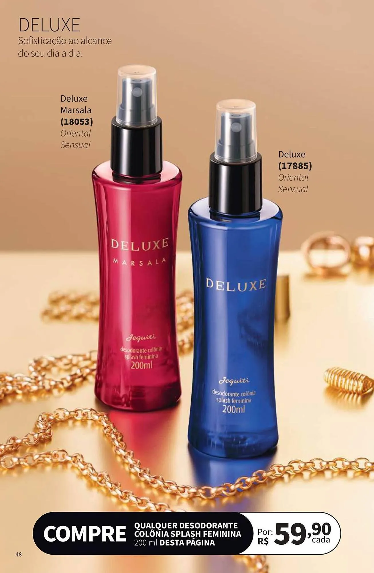 Encarte de Catálogo Jequiti 1 de novembro até 30 de novembro 2025 - Pagina 48