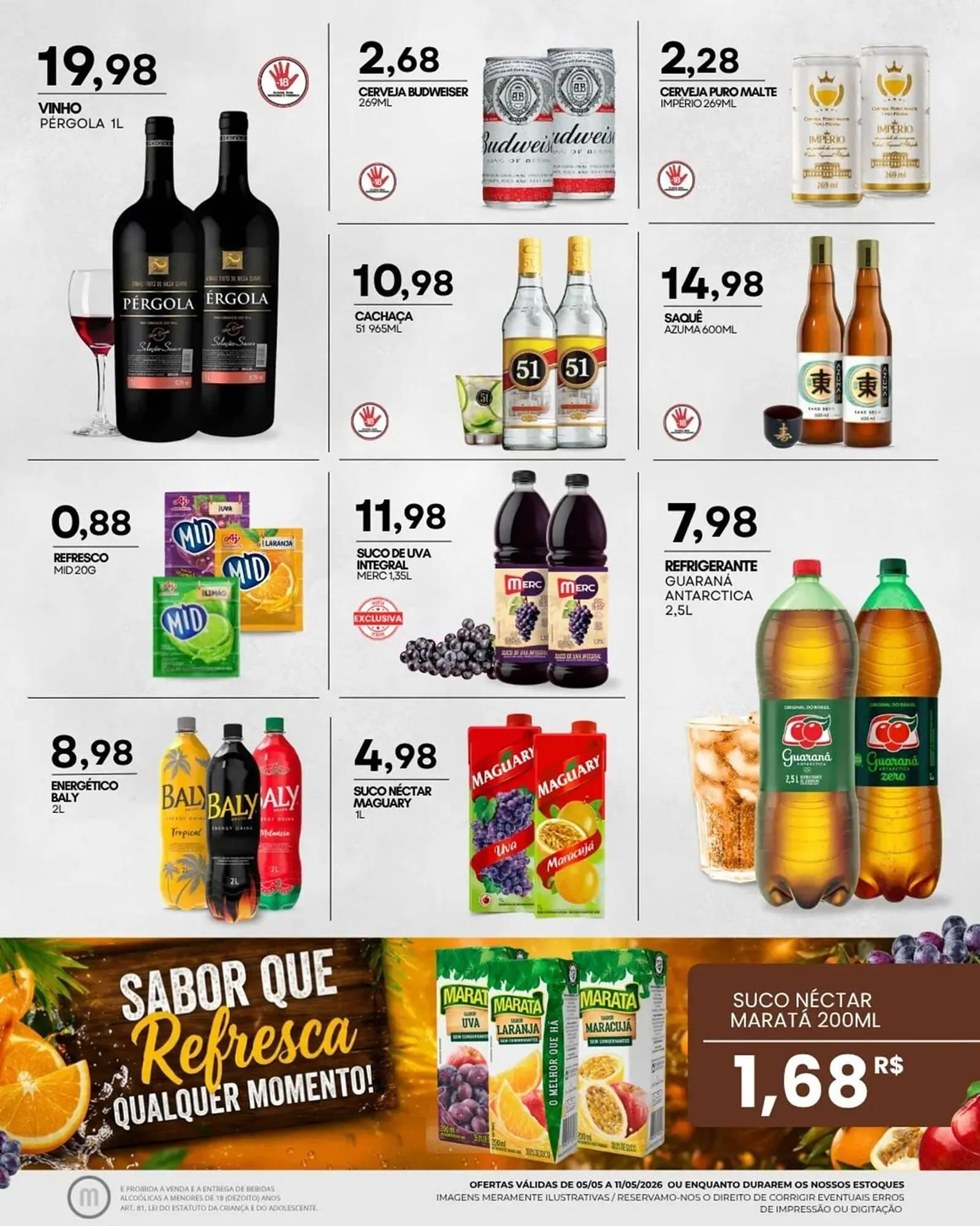 Encarte de Folheto Mercadão Atacadista 6 de maio até 10 de maio 2026 - Pagina 24