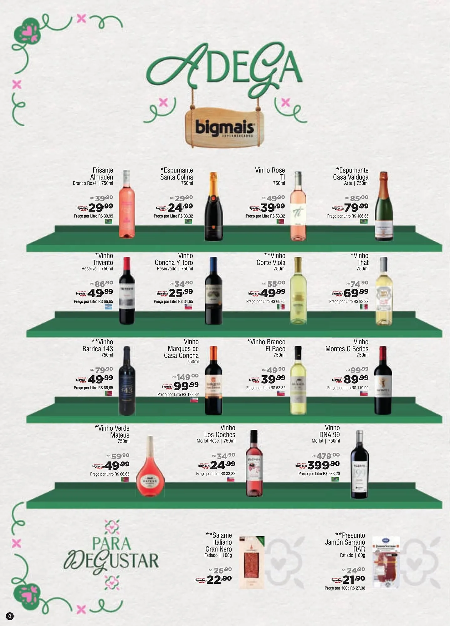 Encarte de Catálogo Big Mais Supermercados 7 de abril até 5 de maio 2026 - Pagina 8