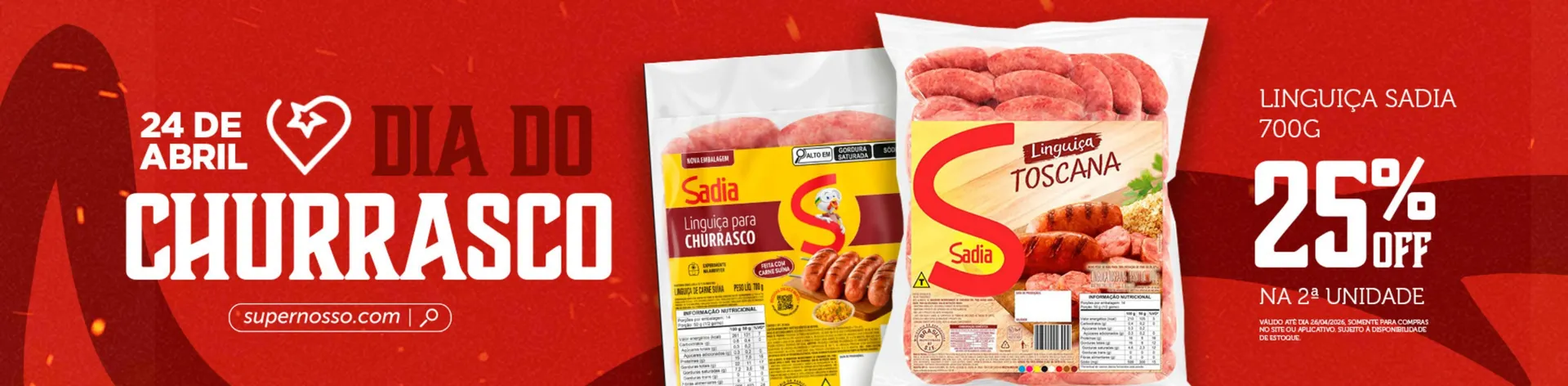 Encarte de Folheto Super Nosso 18 de abril até 21 de abril 2026 - Pagina 3