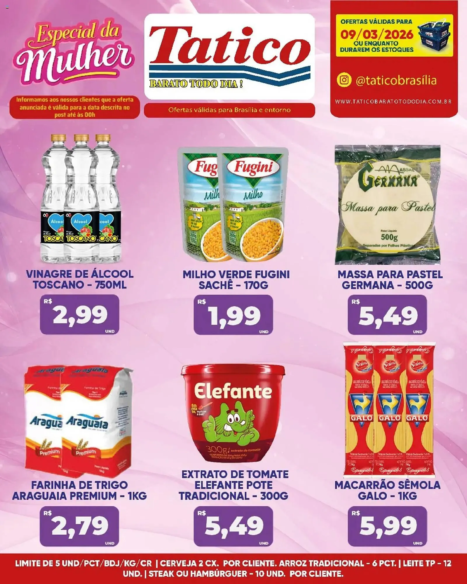 Encarte de Tabloide Tatico 9 de março até 9 de março 2026 - Pagina 3