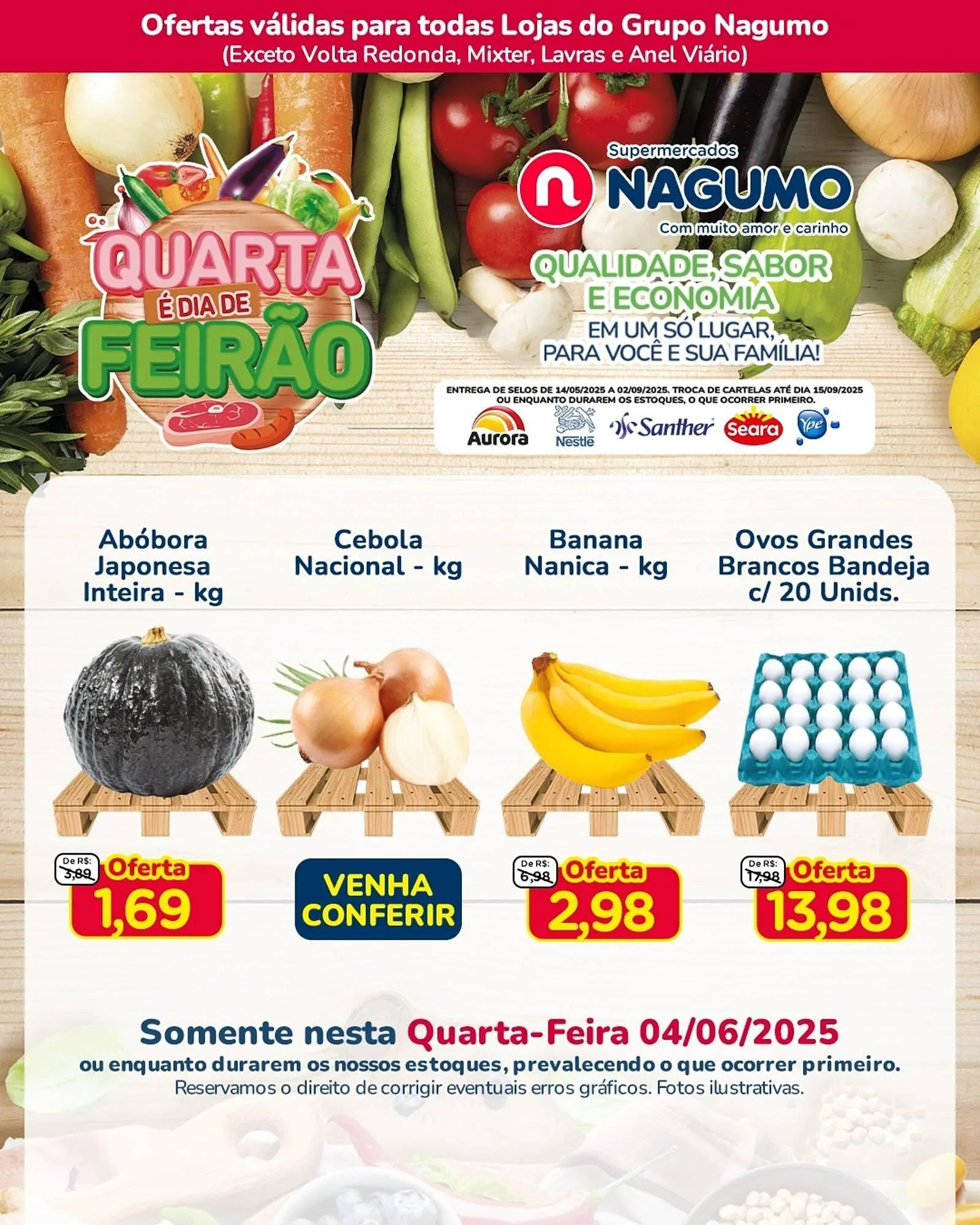 Encarte de Catálogo Nagumo 4 de junho até 2 de setembro 2025 - Pagina 1