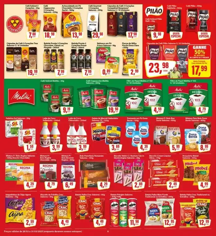 Encarte de Nossas melhores ofertas para você 28 de março até 31 de março 2025 - Pagina 6