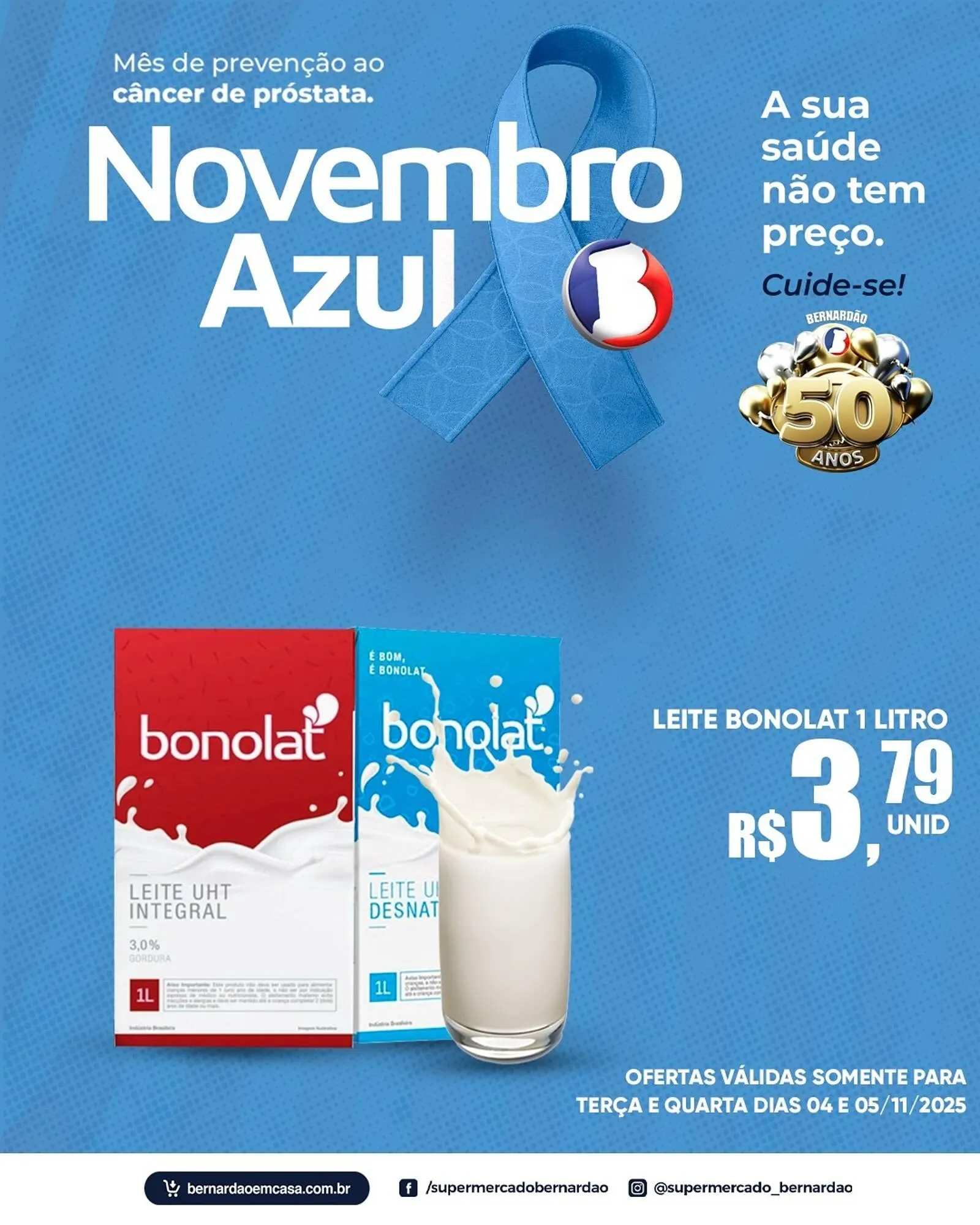 Encarte de Catálogo Supermercado Bernardão 4 de novembro até 5 de novembro 2025 - Pagina 2