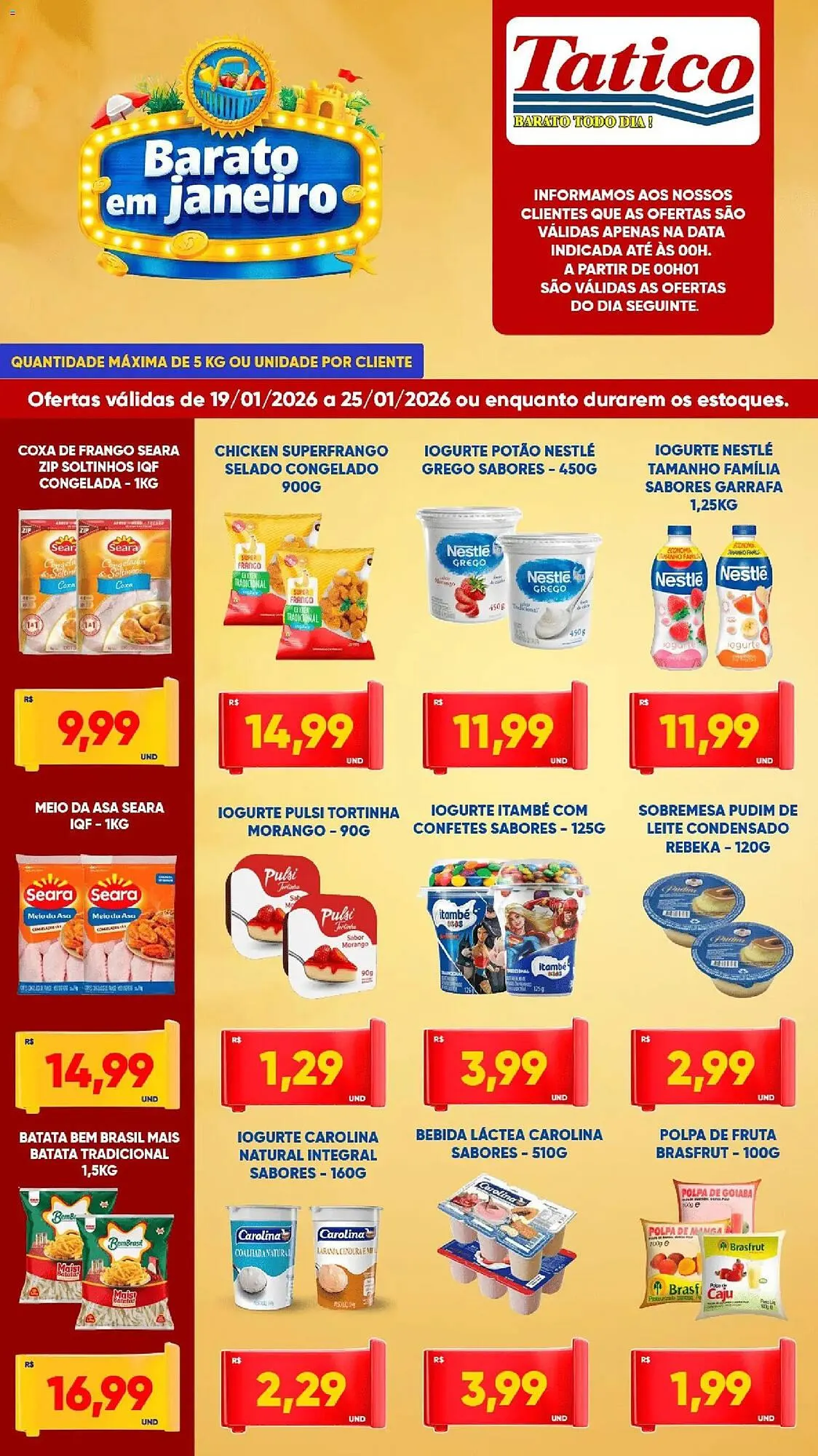 Encarte de Tabloide Tatico 19 de janeiro até 25 de janeiro 2026 - Pagina 6