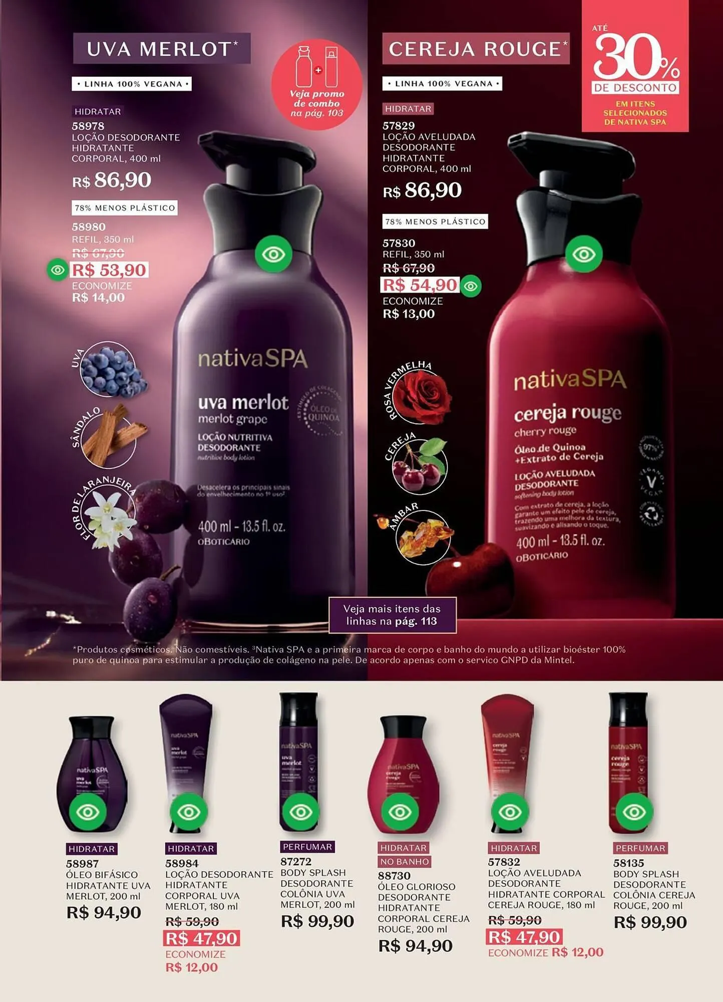 Encarte de Catálogo O Boticário 13 de abril até 10 de maio 2026 - Pagina 113
