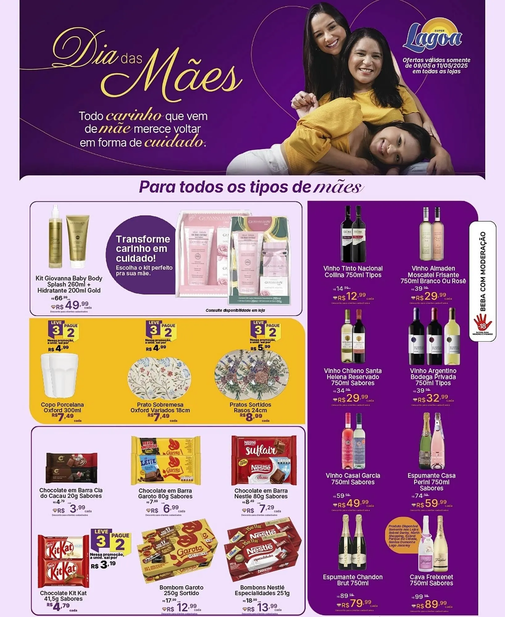 Encarte de Catálogo Super Lagoa 9 de maio até 11 de maio 2025 - Pagina 2