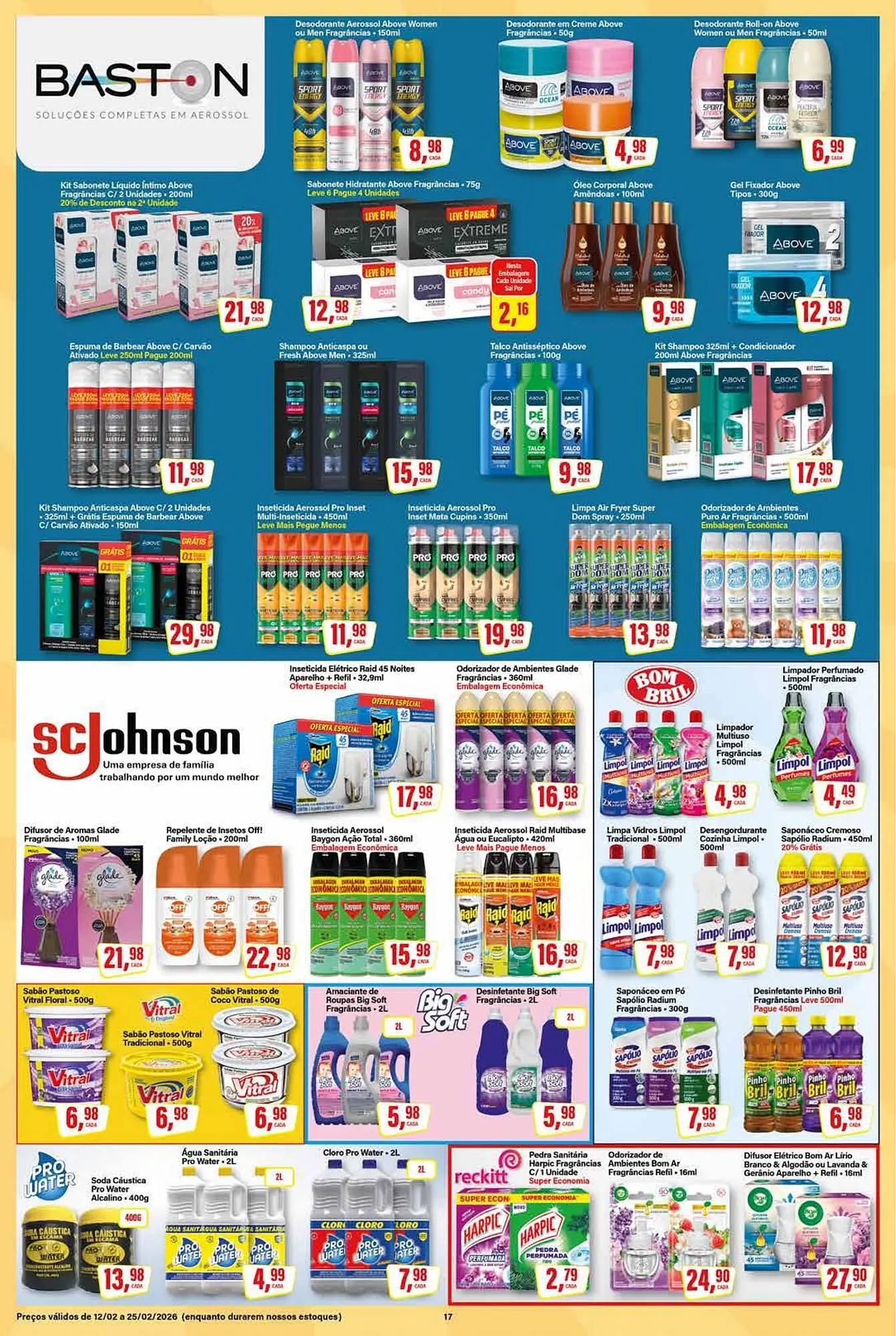 Encarte de Encarte Rede Supermarket 12 de fevereiro até 25 de fevereiro 2026 - Pagina 17