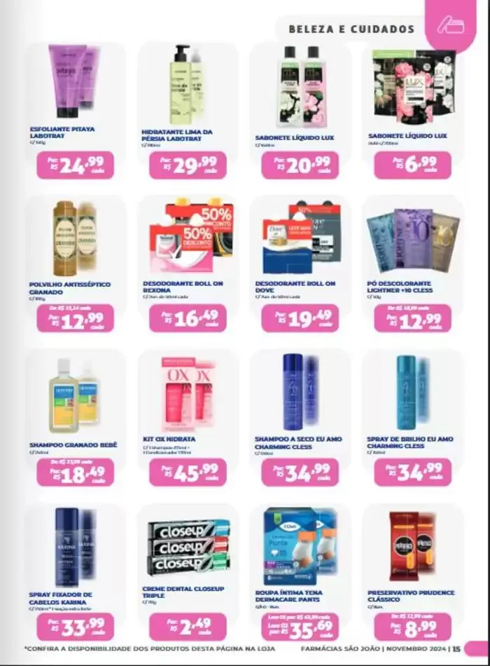 Encarte de Tue que voce precisa tem aqui ! 4 de novembro até 30 de novembro 2024 - Pagina 15