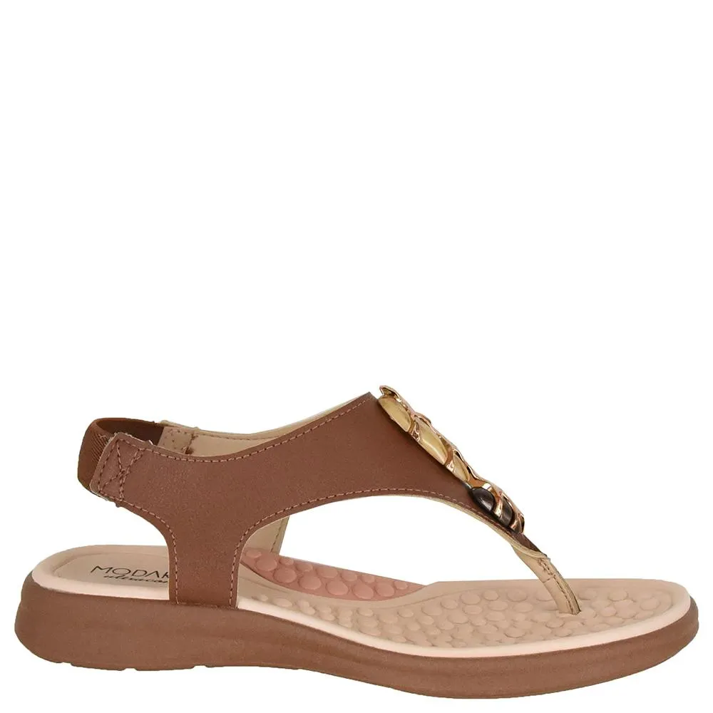 SANDALIA FLATFORM PEDRAS MODARE