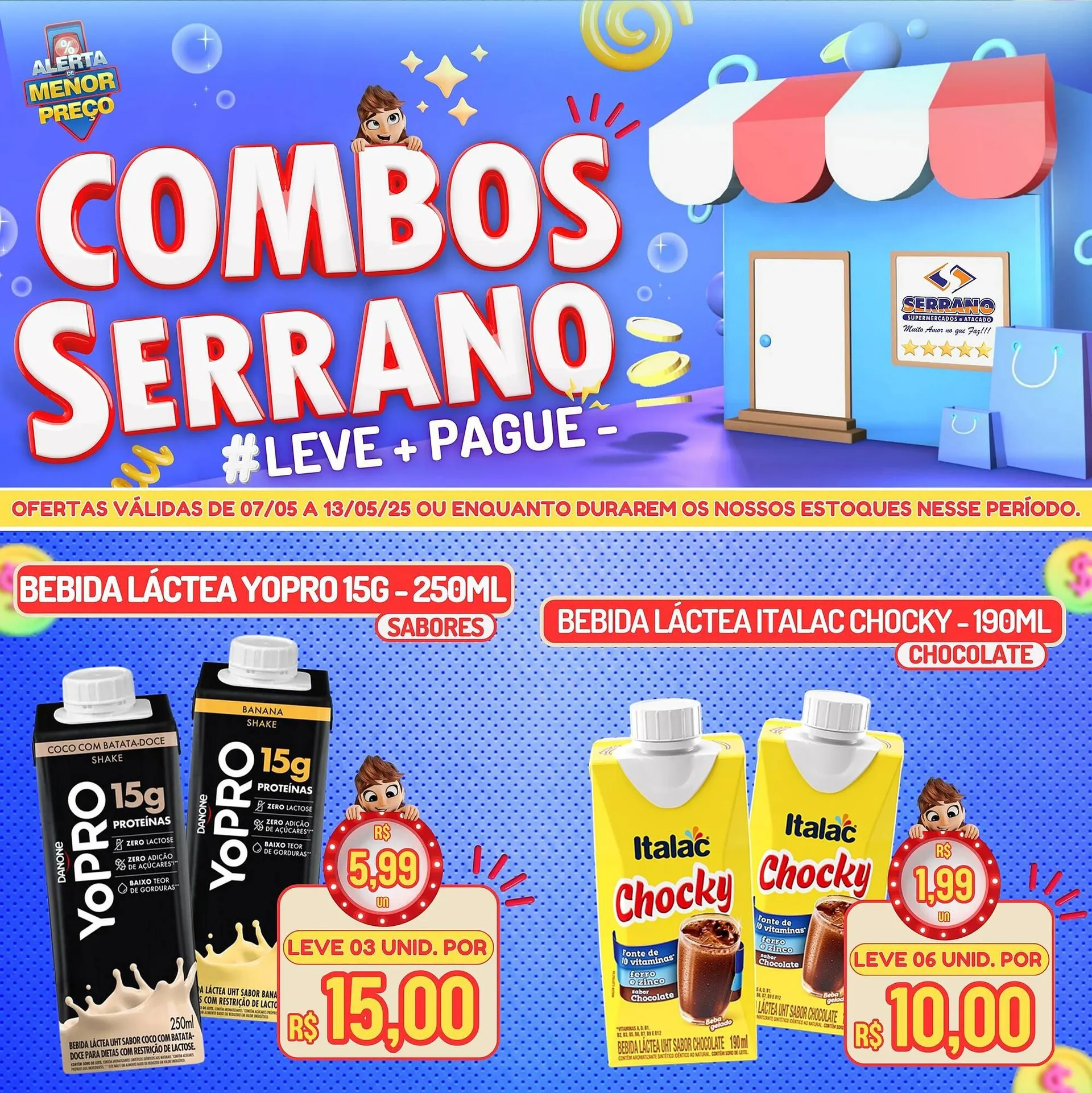 Encarte de Catálogo Serrano Supermercado 7 de maio até 13 de maio 2025 - Pagina 5