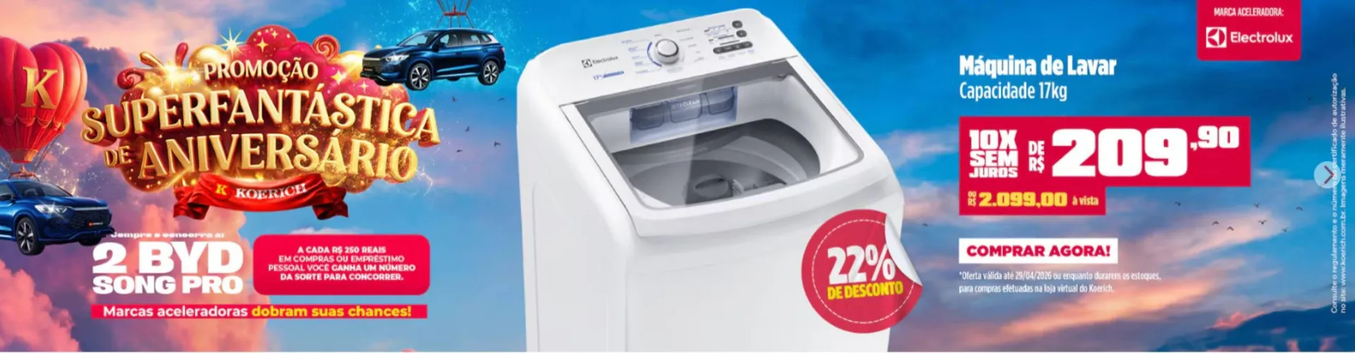 Encarte de Catálogo Lojas Koerich 27 de abril até 30 de abril 2026 - Pagina 4