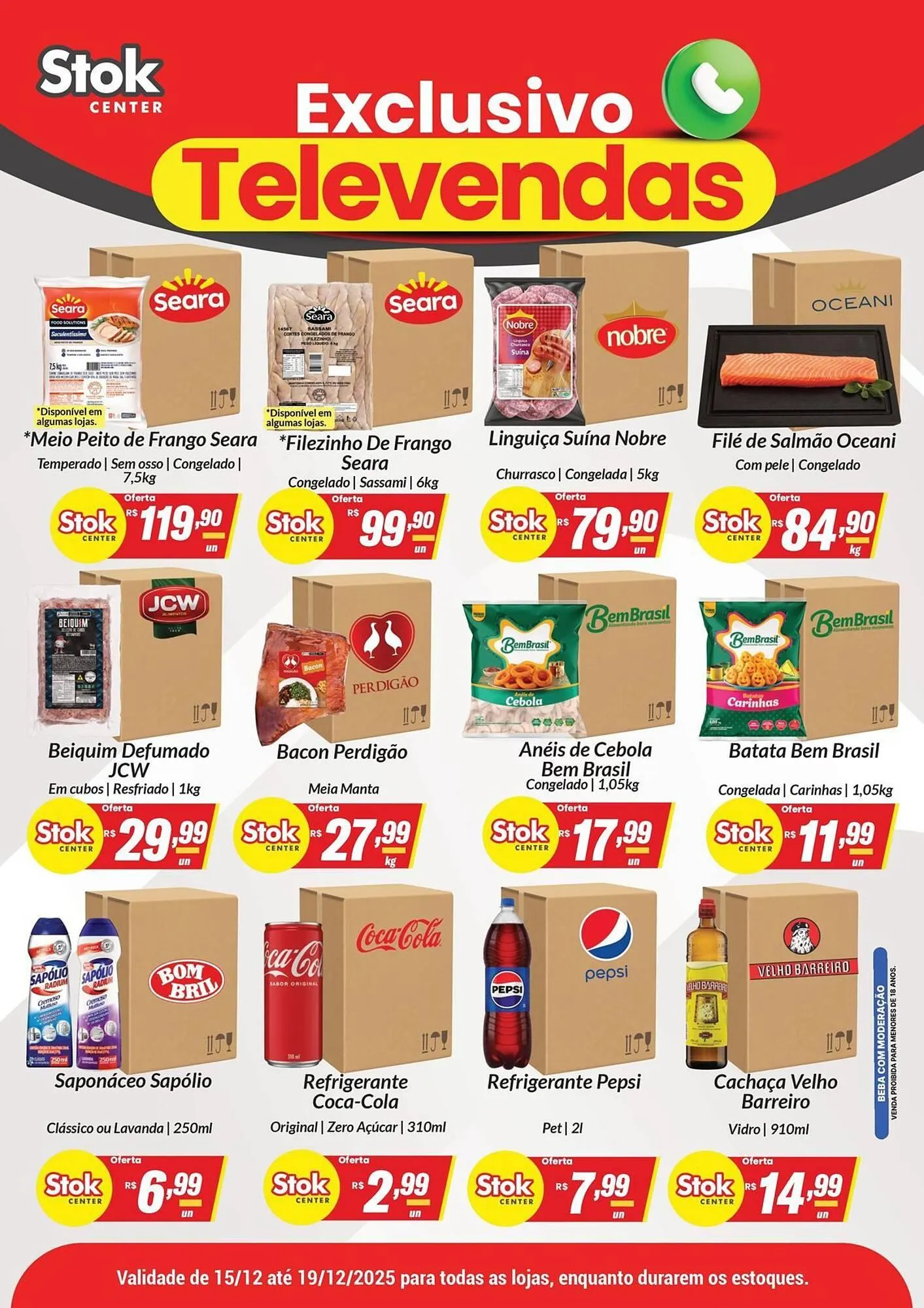 Encarte de Encarte Stok Center 15 de dezembro até 19 de dezembro 2025 - Pagina 1
