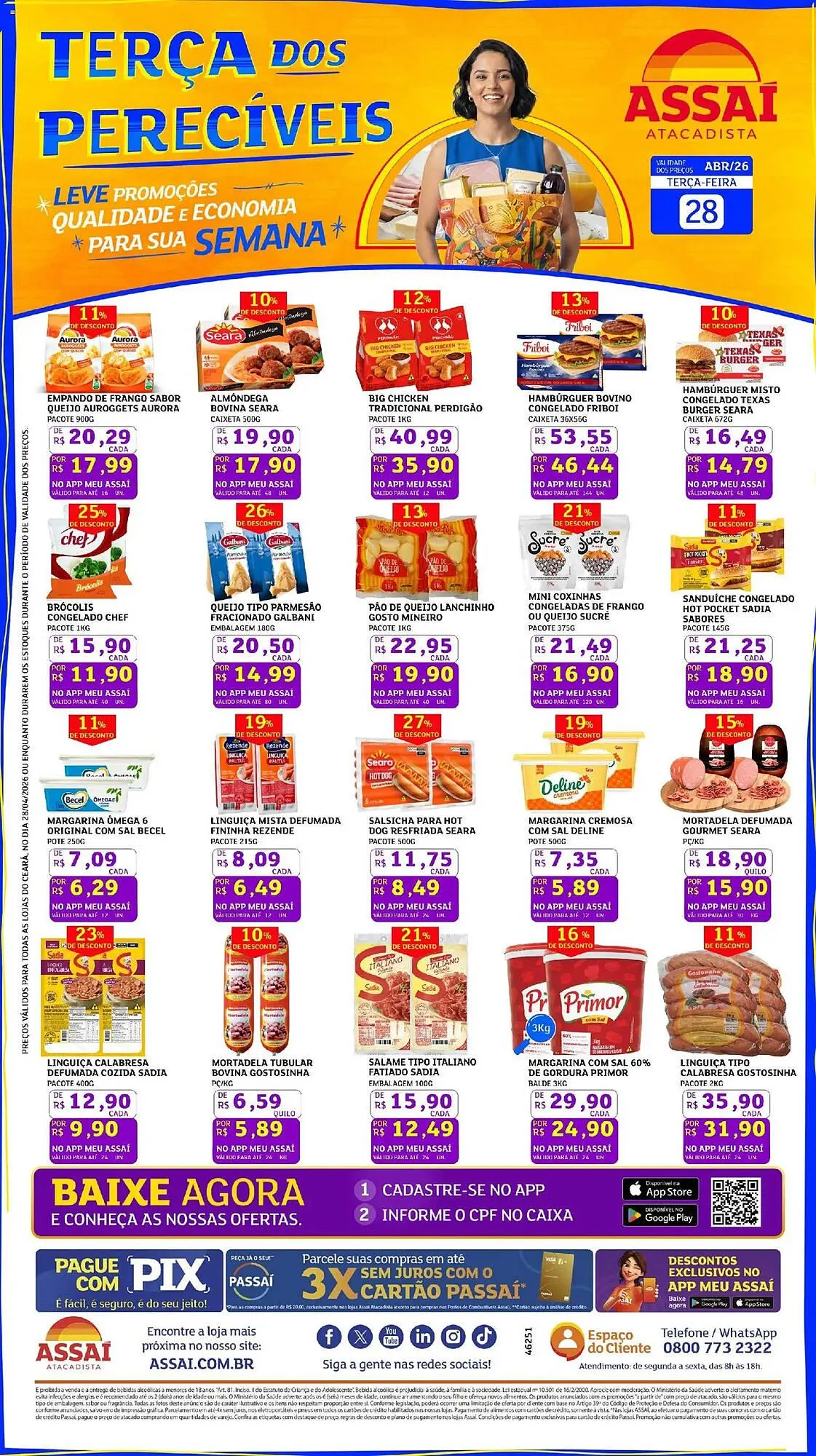 Encarte de Encarte Assaí Atacadista 28 de abril até 28 de abril 2026 - Pagina 1