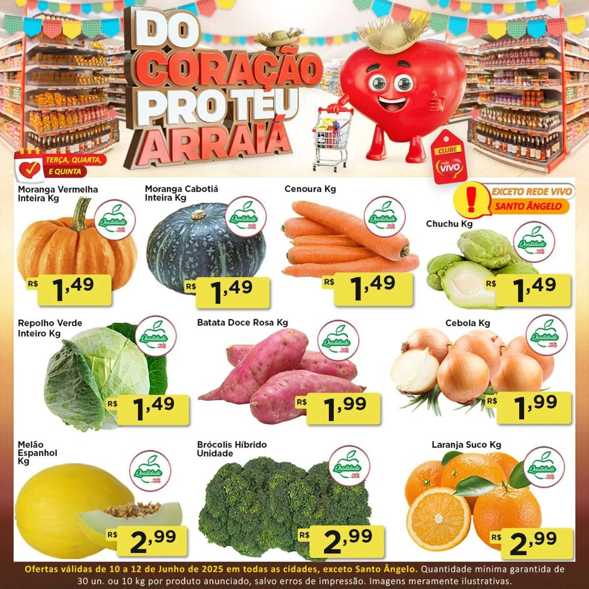 Encarte de Catálogo Rede Vivo 10 de junho até 12 de junho 2025 - Pagina 1