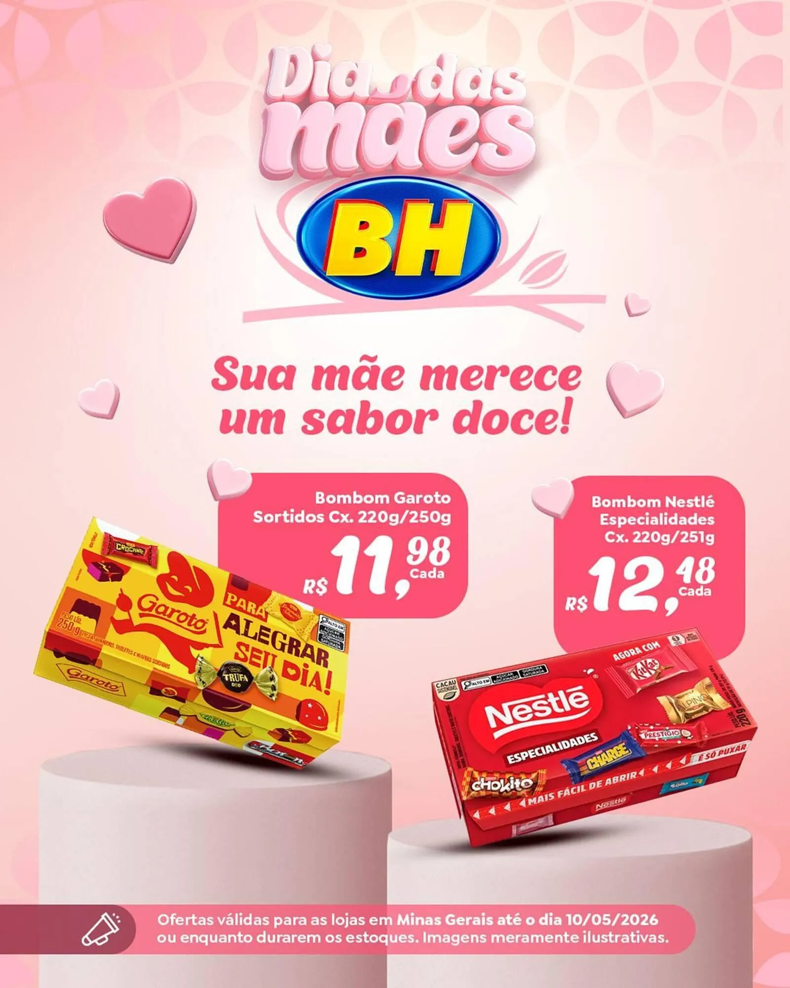 Encarte de Folheto Supermercados BH 8 de maio até 10 de maio 2026 - Pagina 1
