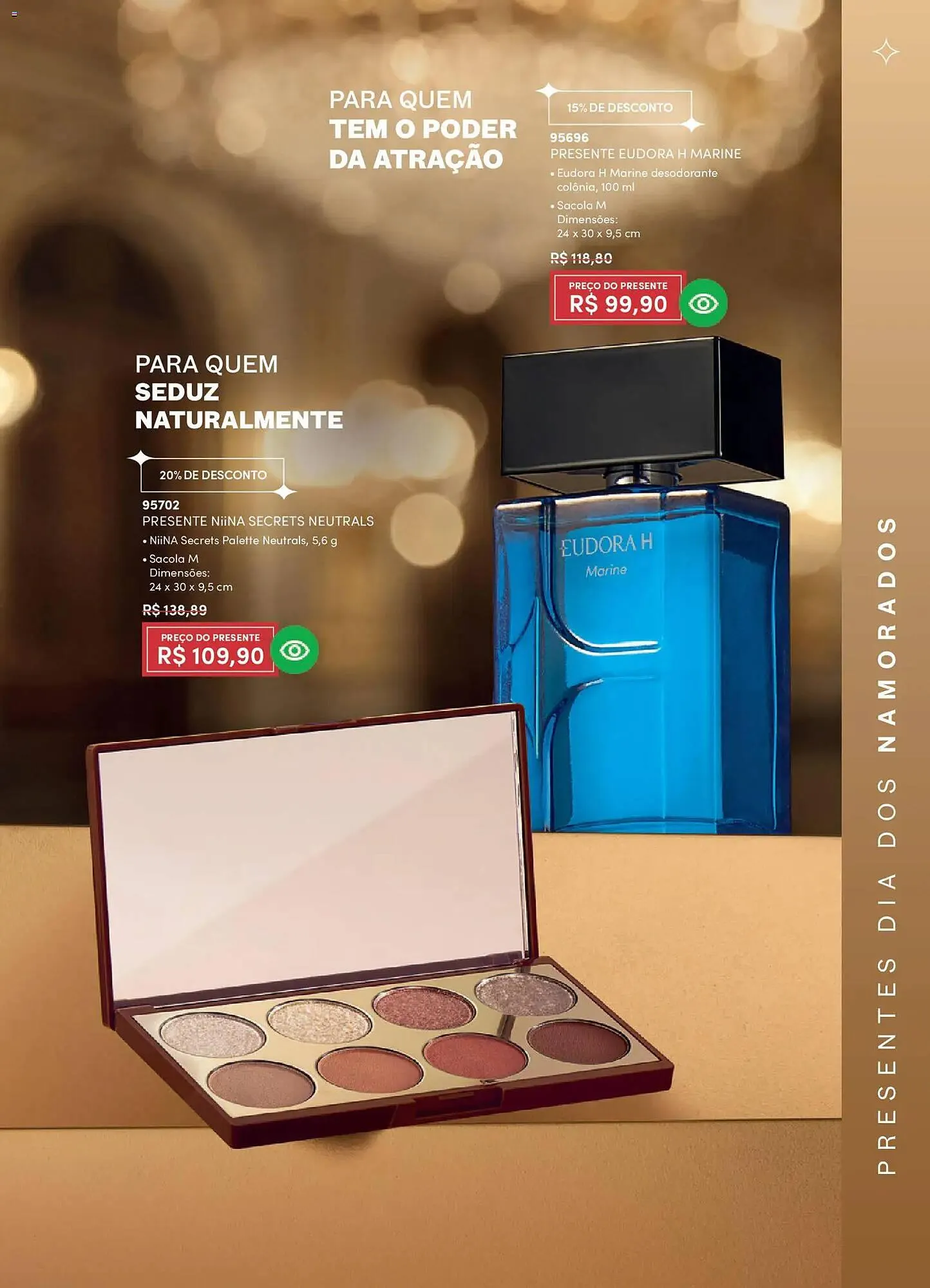 Encarte de Catálogo Eudora 23 de abril até 15 de junho 2026 - Pagina 43