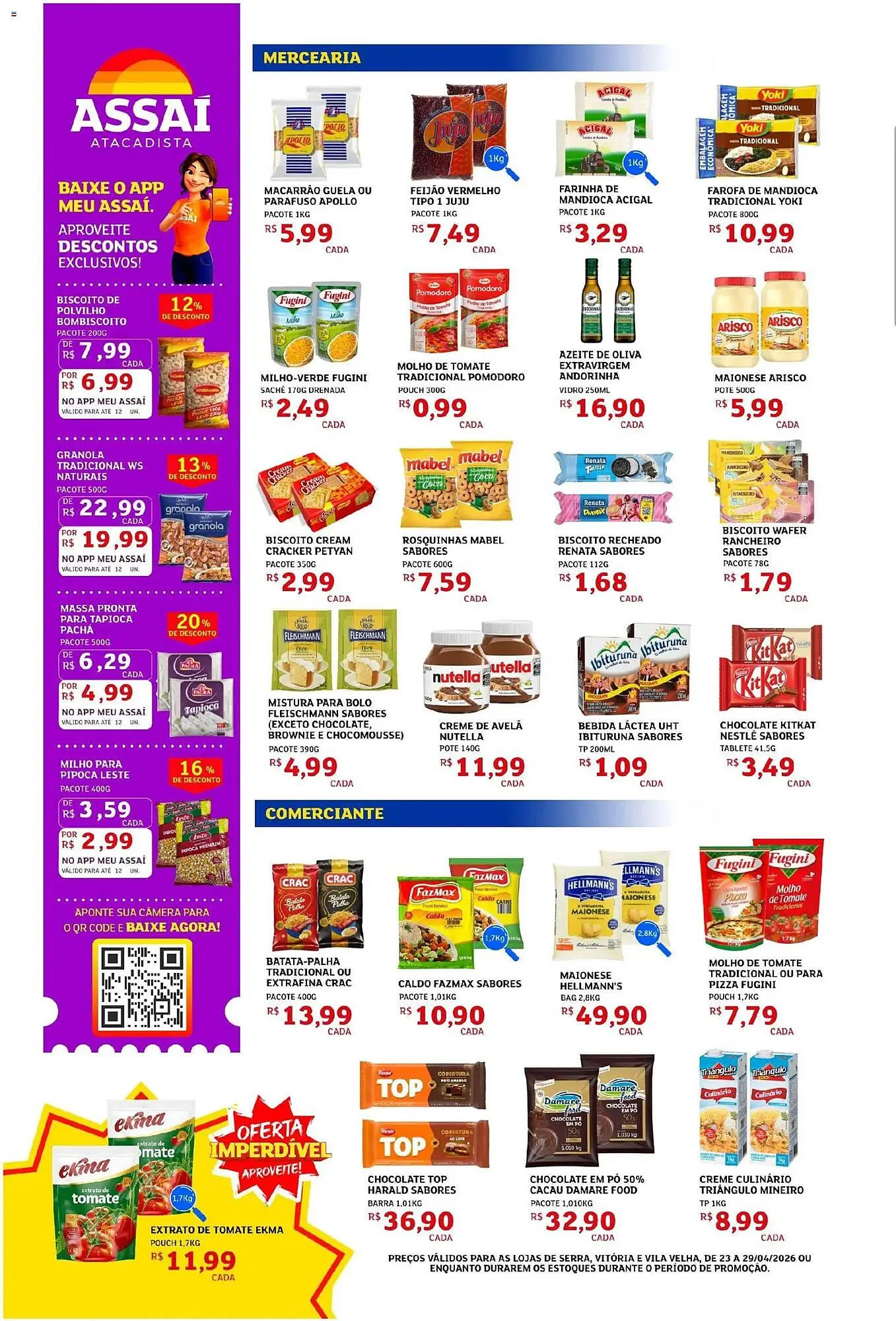 Encarte de Encarte Assaí Atacadista 23 de abril até 29 de abril 2026 - Pagina 2