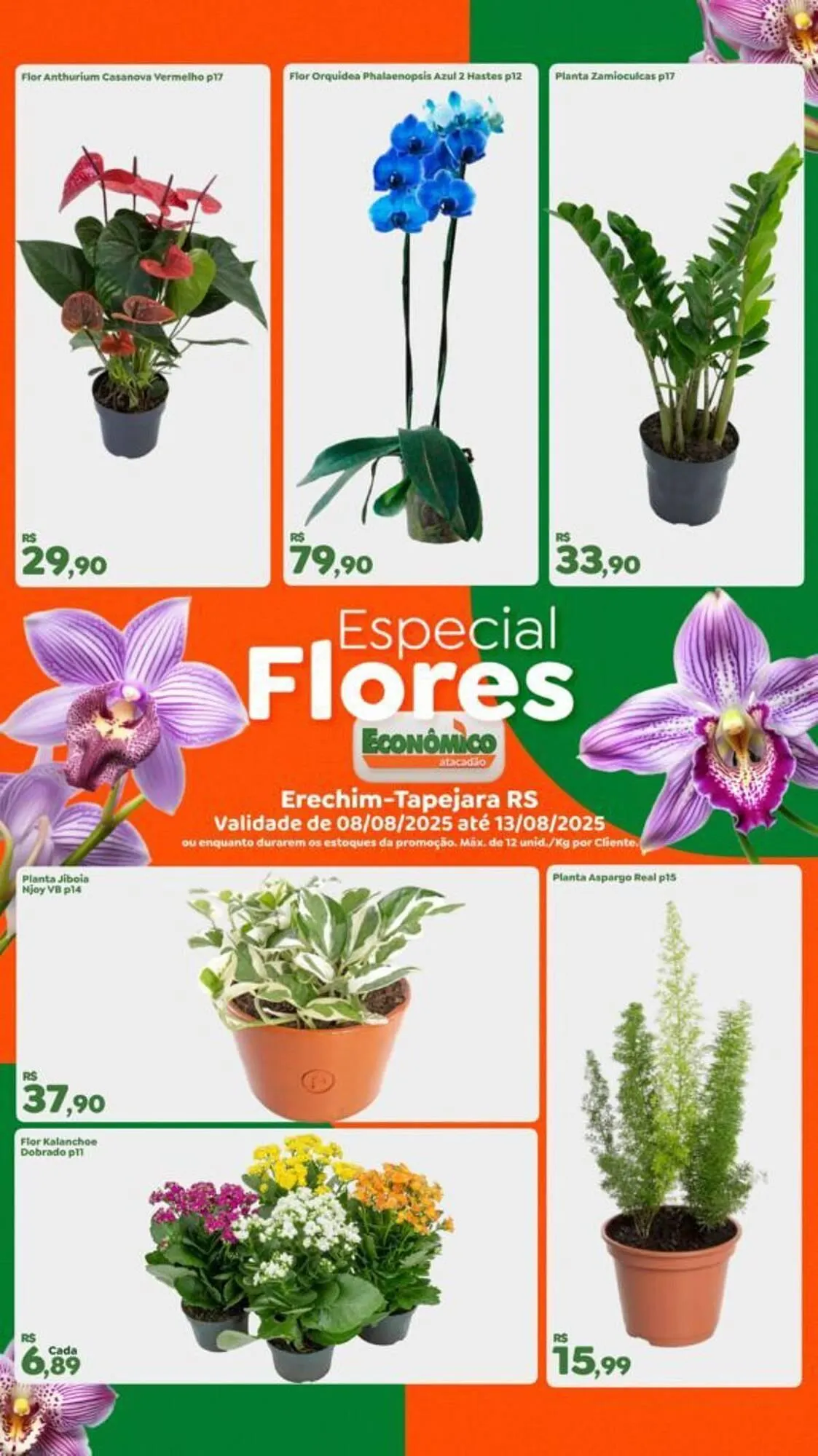 Encarte de Catálogo Econômico Atacadão 8 de agosto até 13 de agosto 2025 - Pagina 1