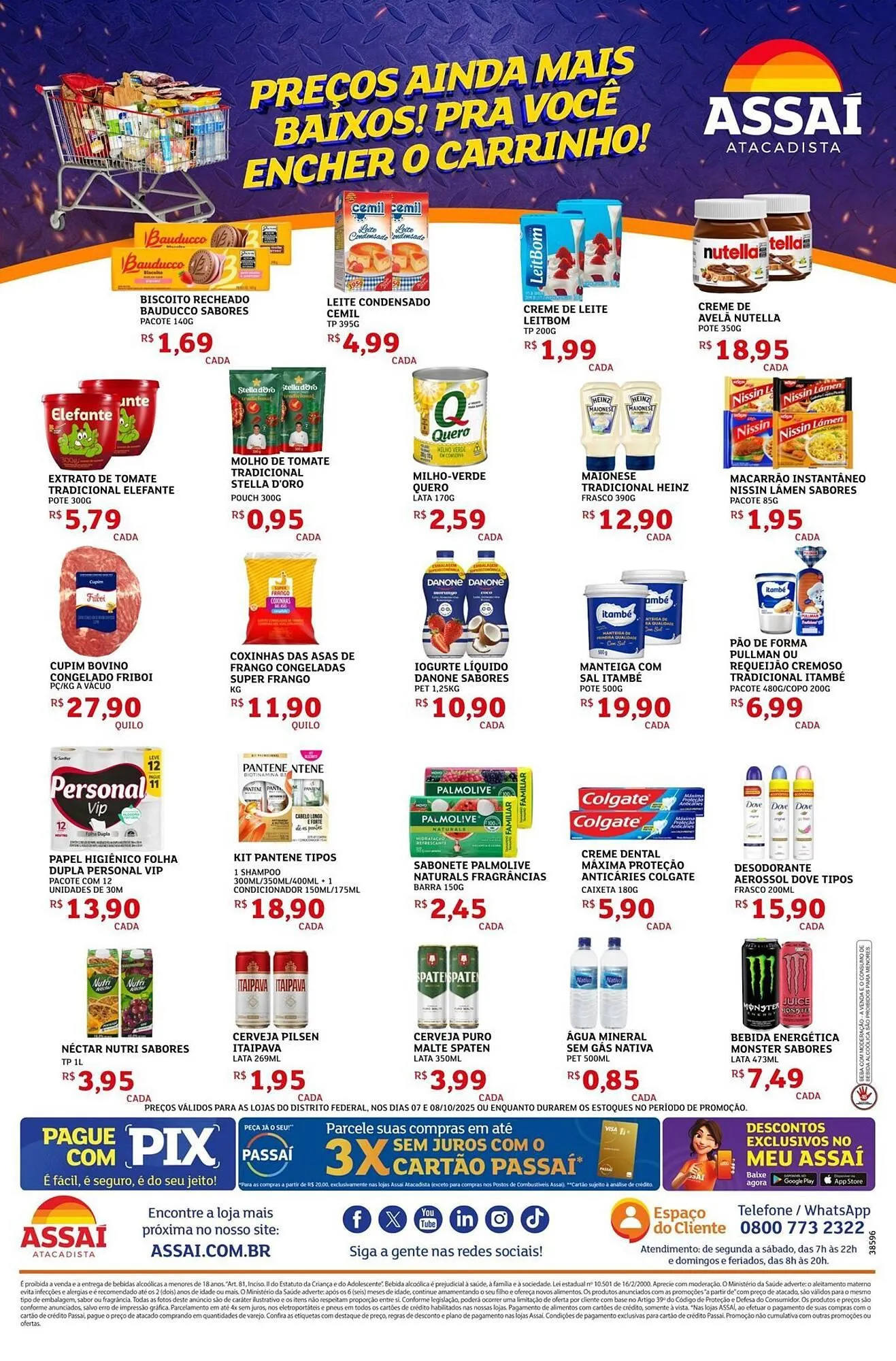 Encarte de Encarte Assaí Atacadista 7 de outubro até 8 de outubro 2025 - Pagina 2