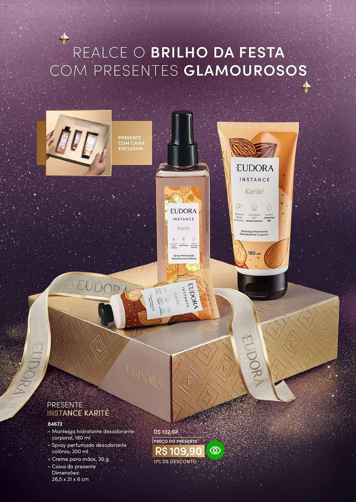 Encarte de Catálogo Eudora 29 de outubro até 27 de novembro 2025 - Pagina 4