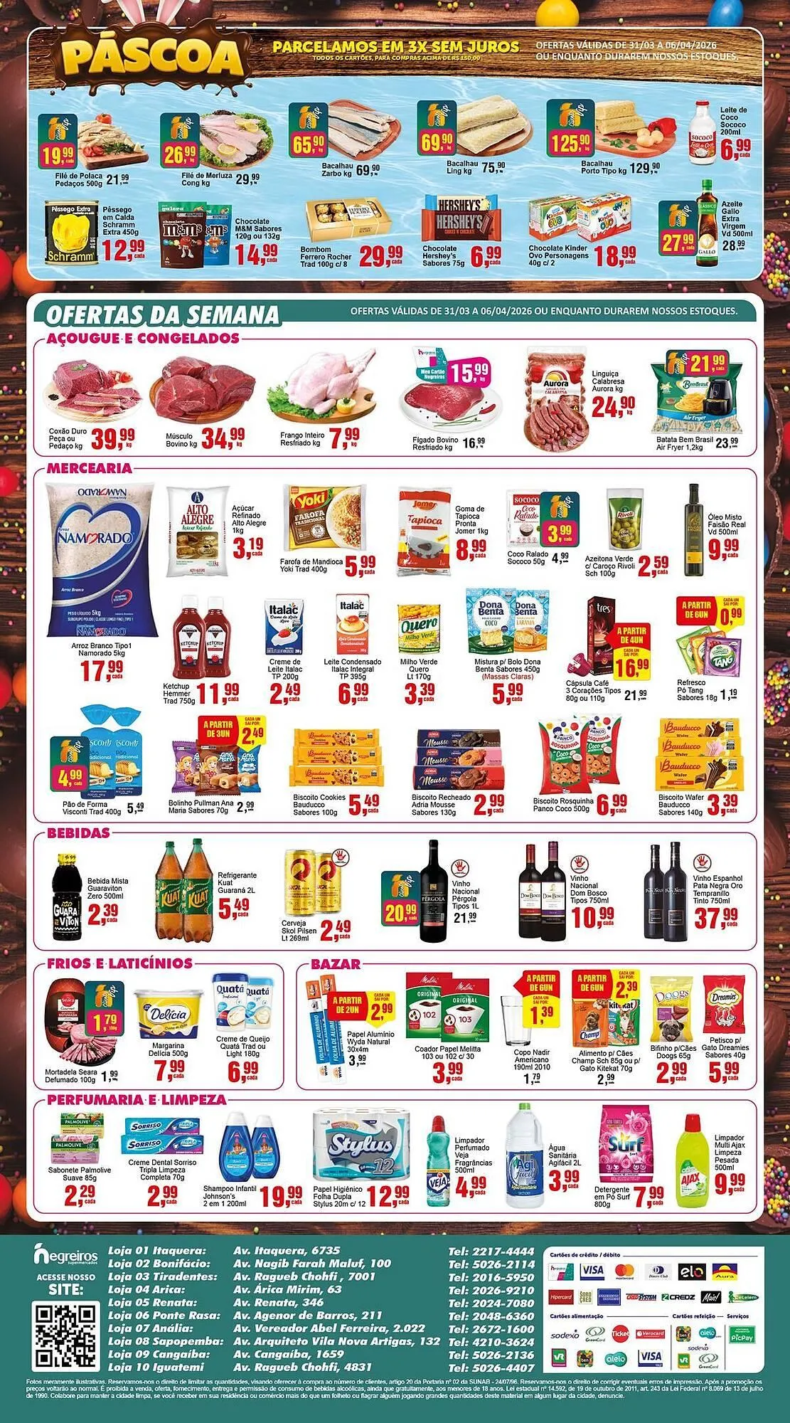 Encarte de Folheto Negreiros 31 de março até 6 de abril 2026 - Pagina 2