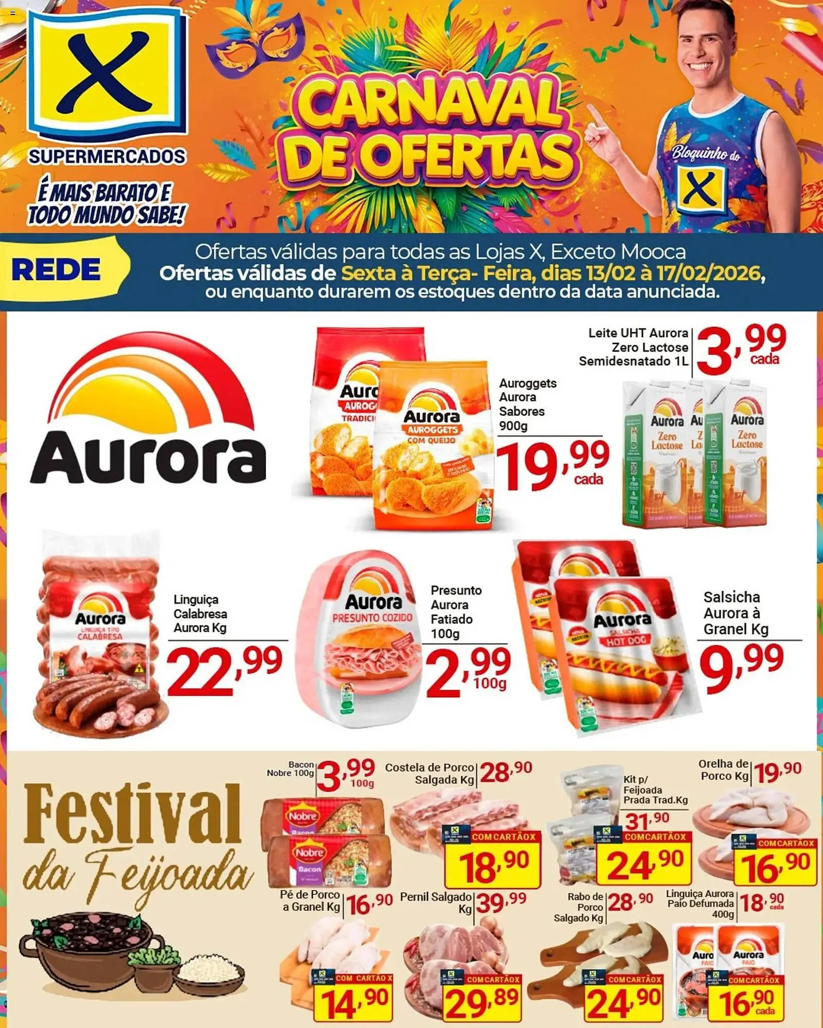 Encarte de Folheto X Supermercados 13 de fevereiro até 18 de fevereiro 2026 - Pagina 3