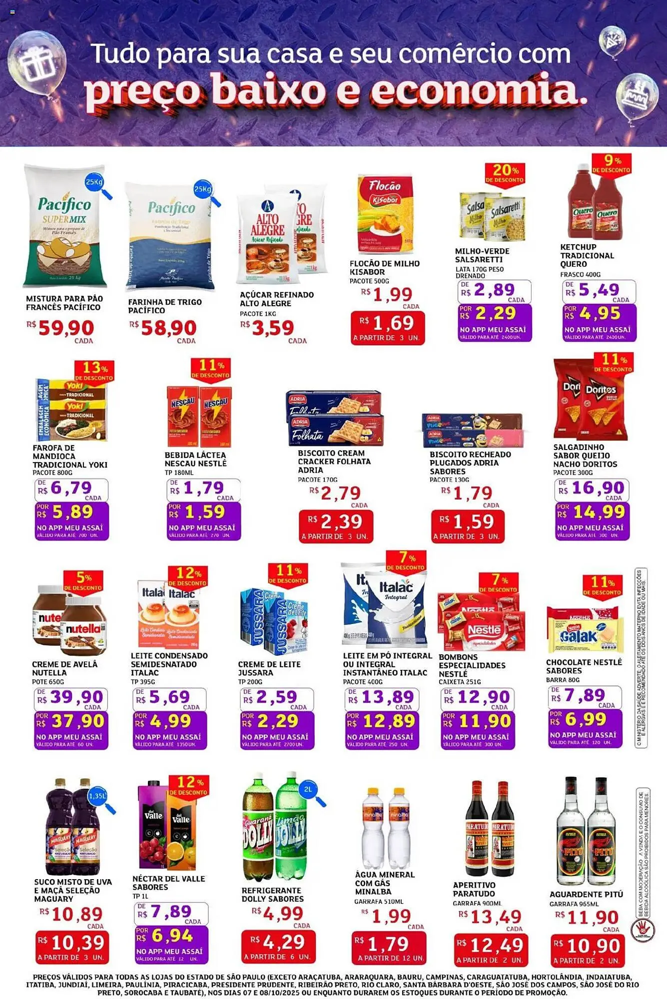 Encarte de Encarte Assaí Atacadista 7 de outubro até 8 de outubro 2025 - Pagina 2