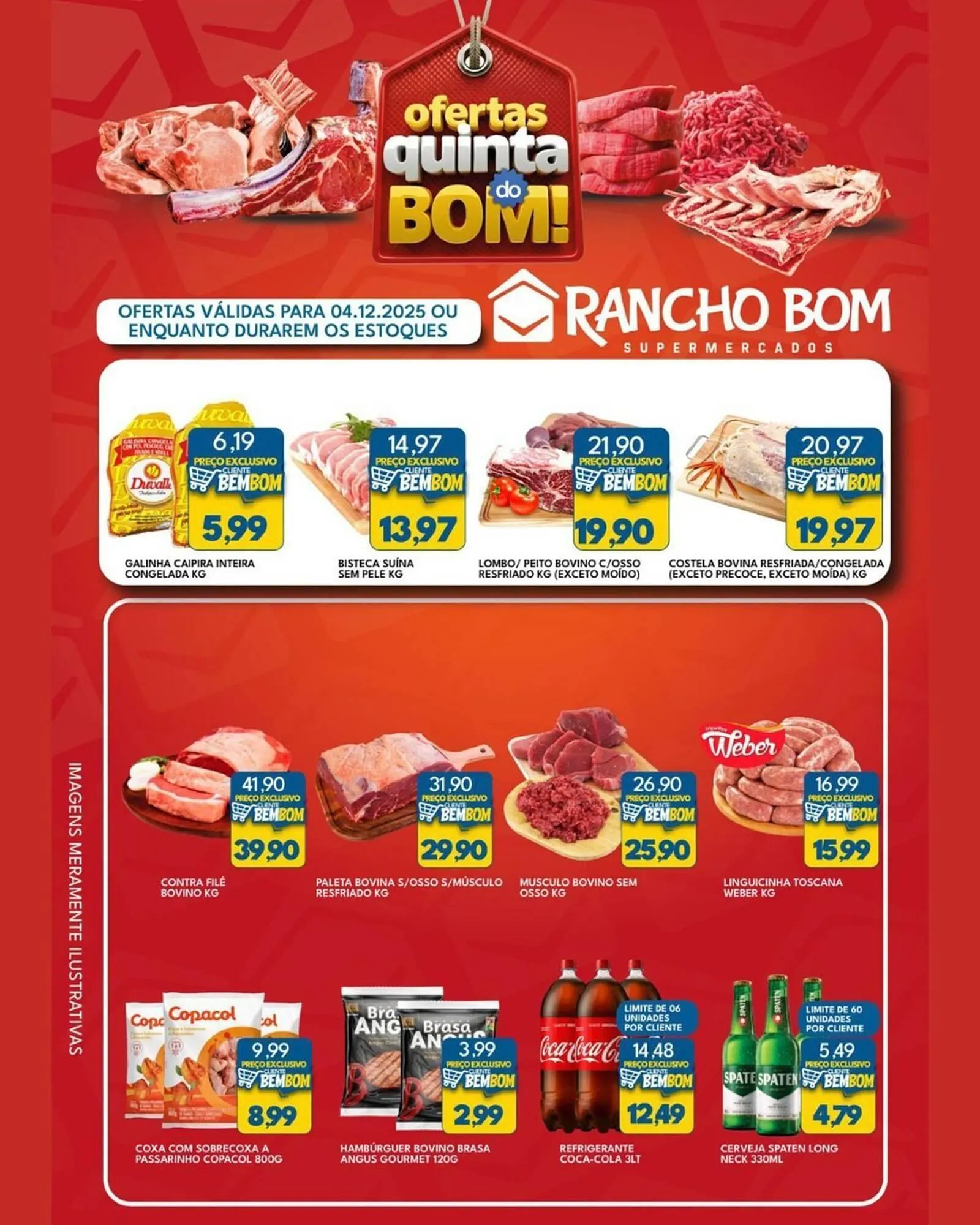 Encarte de Catálogo Rancho Bom Supermercados 5 de dezembro até 14 de dezembro 2025 - Pagina 1