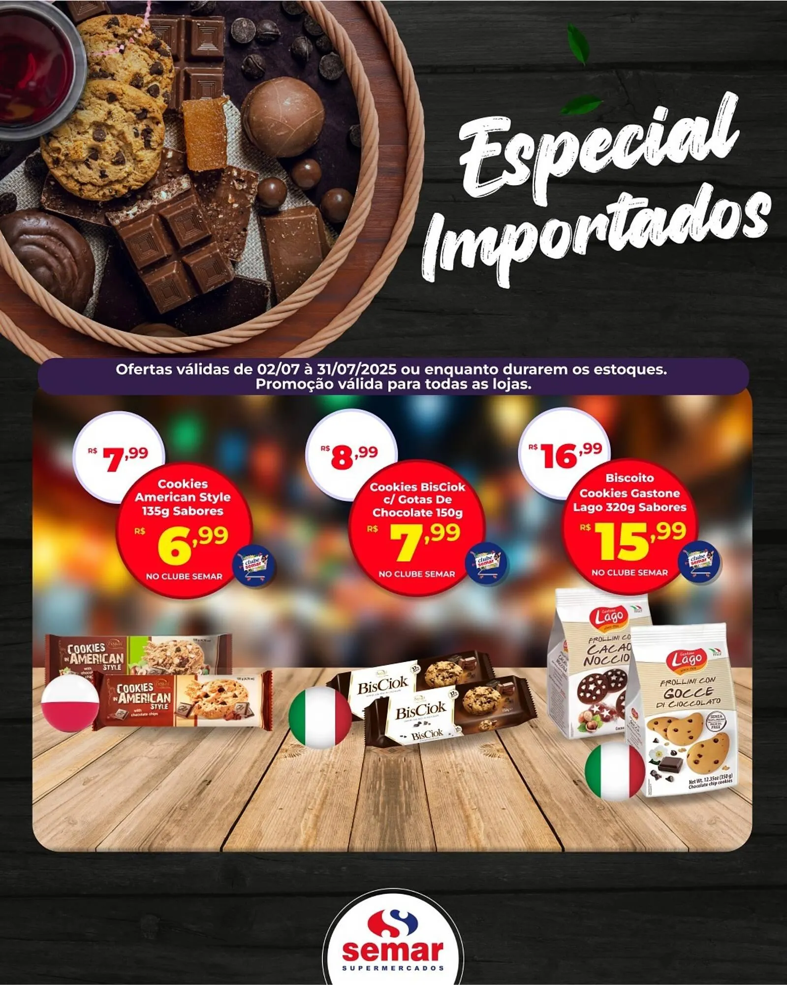 Encarte de Catálogo Semar Supermercado 2 de julho até 31 de julho 2025 - Pagina 3