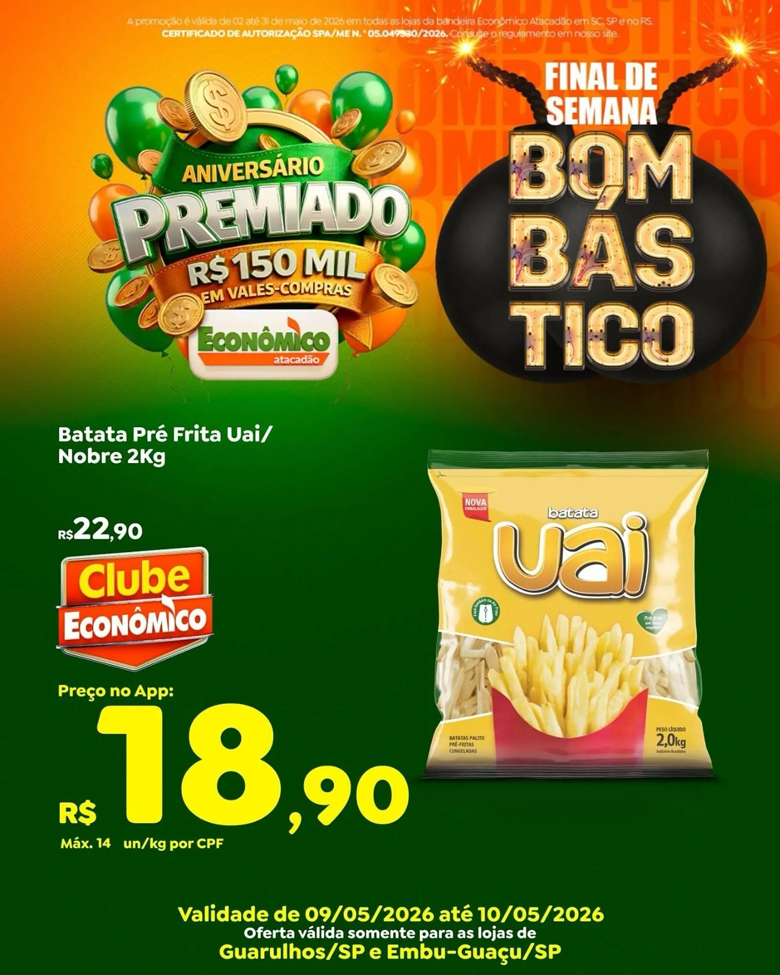 Encarte de Catálogo Econômico Atacadão 9 de maio até 10 de maio 2026 - Pagina 17