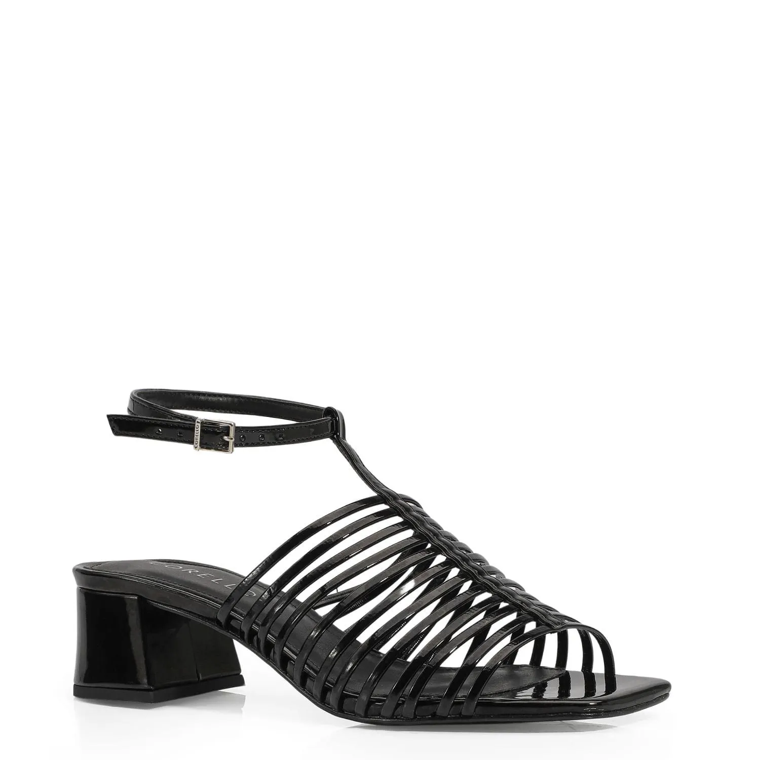 Sandália Verniz Preto