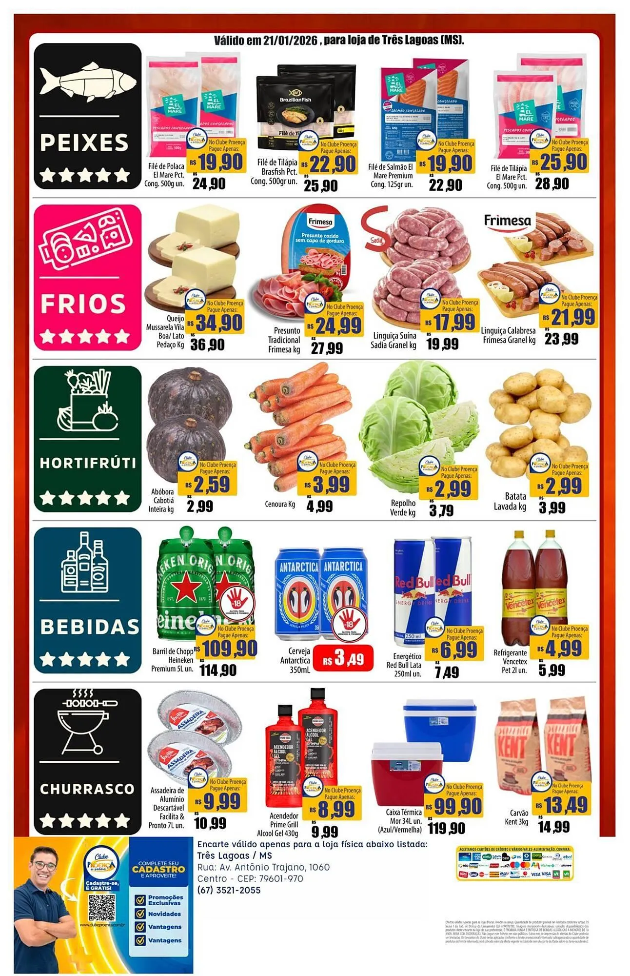 Encarte de Catálogo Proença Supermercados 21 de janeiro até 21 de janeiro 2026 - Pagina 2