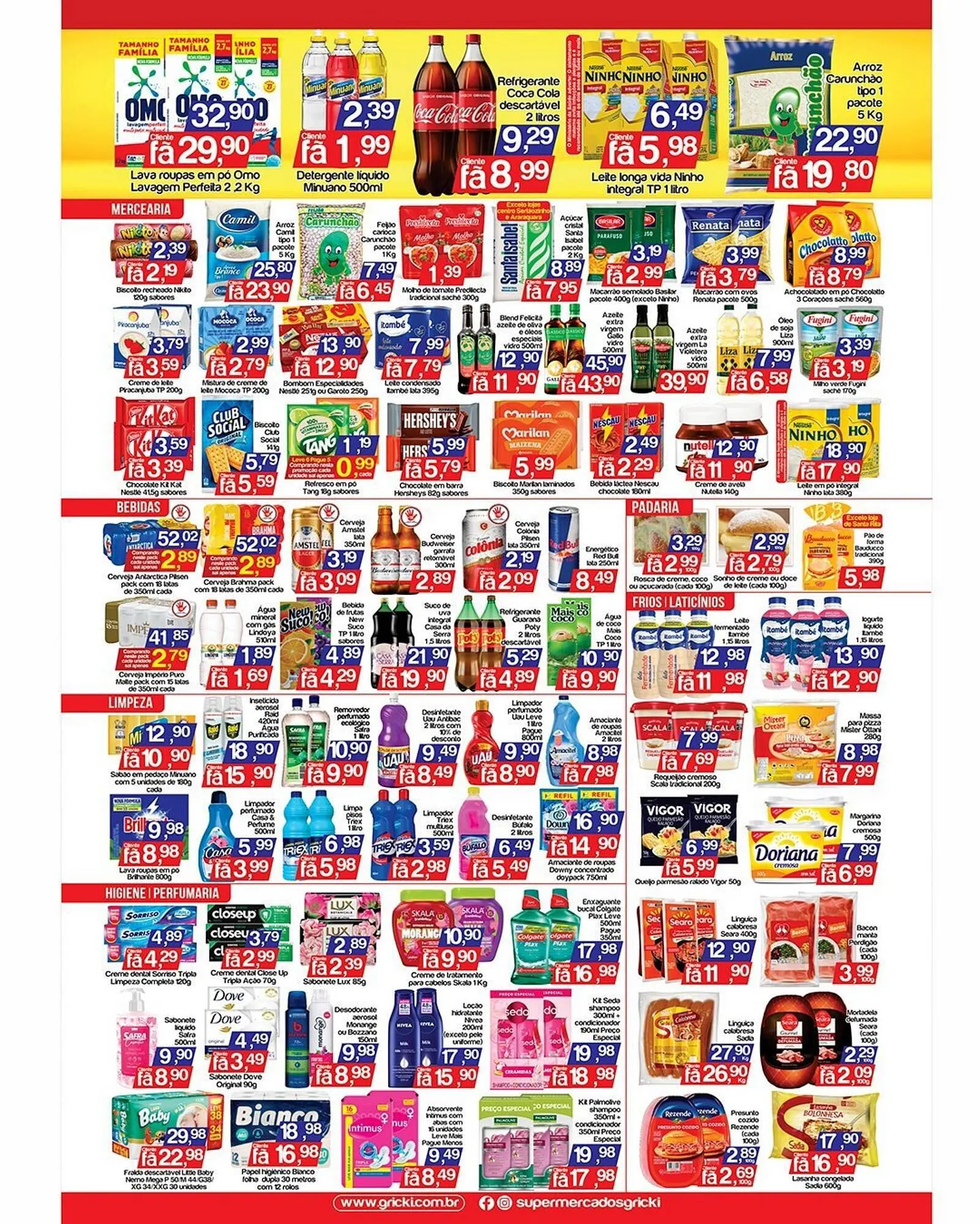 Encarte de Catálogo Supermercados Gricki 7 de maio até 7 de maio 2025 - Pagina 2