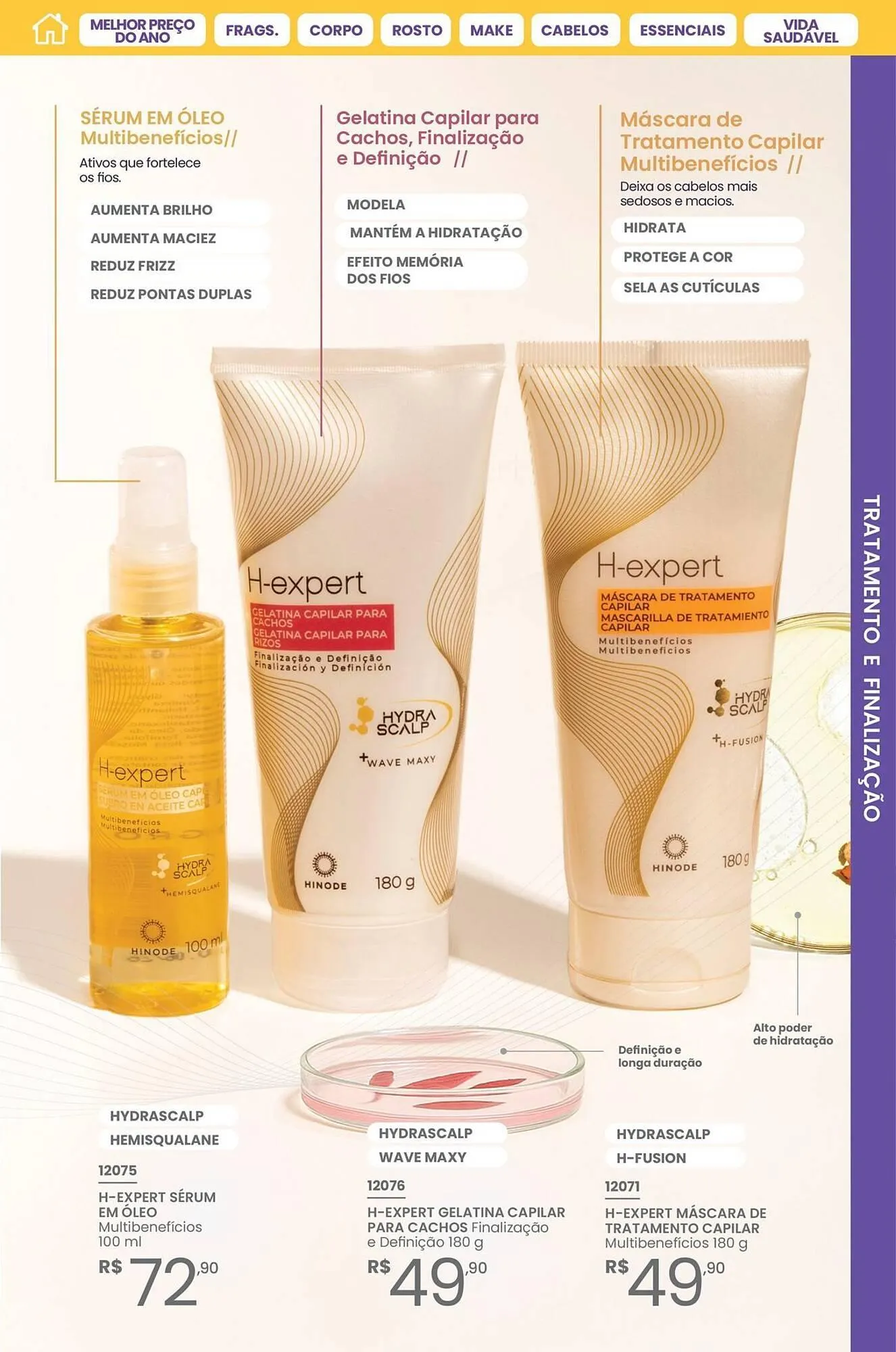 Encarte de Catálogo Hinode 1 de março até 31 de março 2026 - Pagina 75