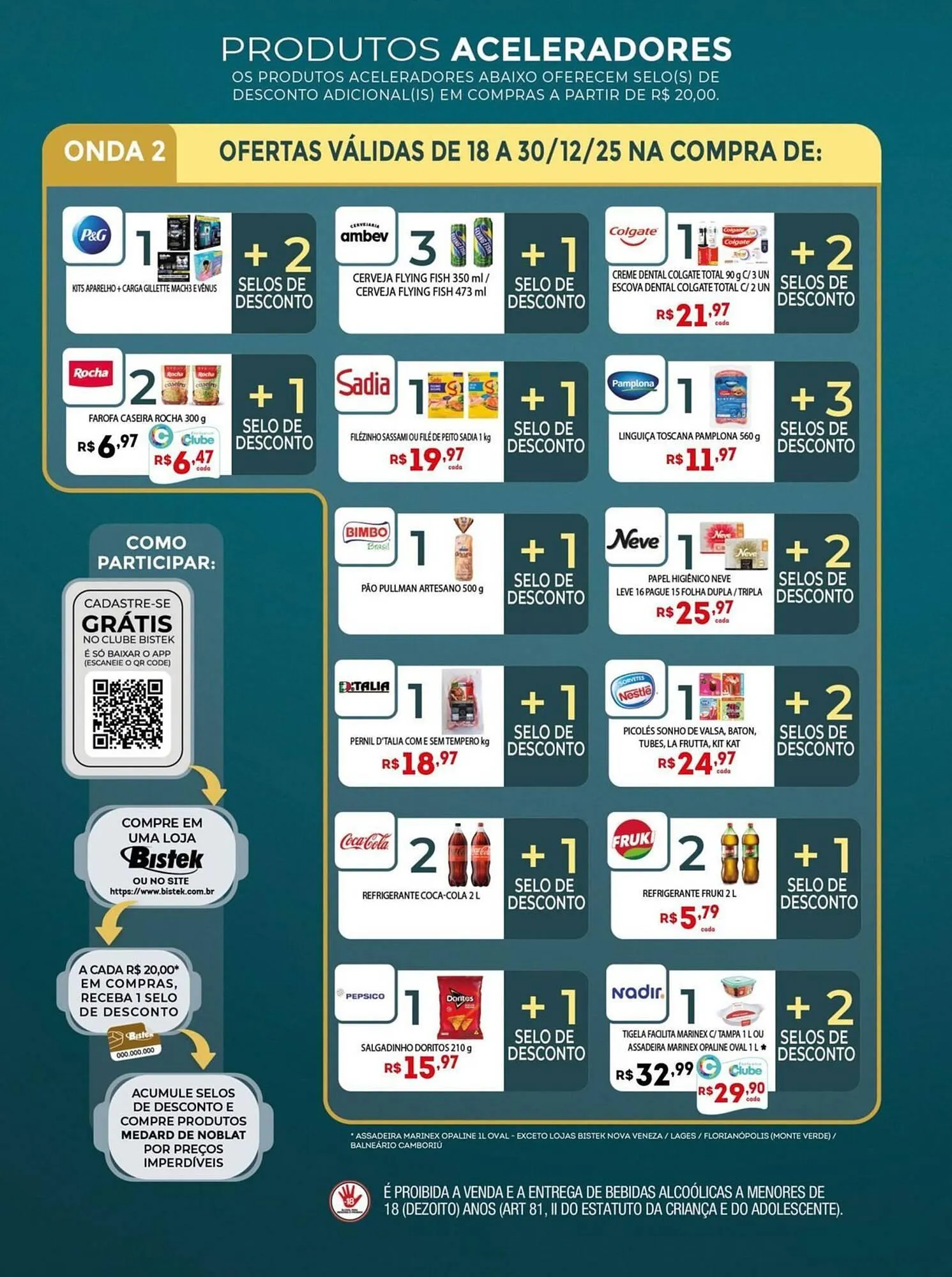 Encarte de Encarte Bistek Supermercados 18 de dezembro até 6 de janeiro 2026 - Pagina 3