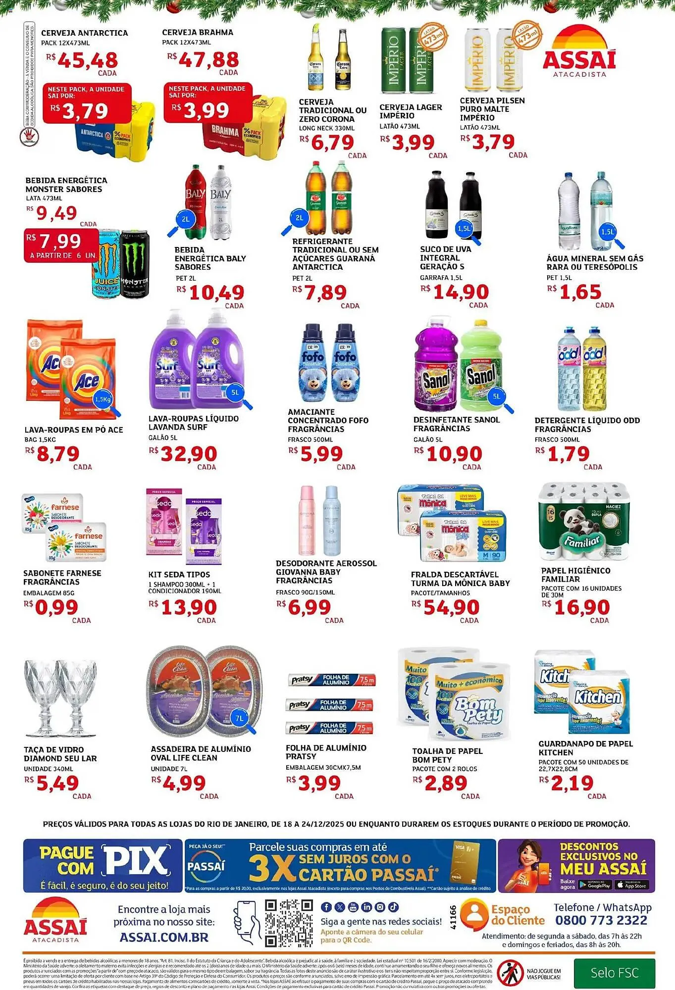 Encarte de Encarte Assaí Atacadista 18 de dezembro até 24 de dezembro 2025 - Pagina 4