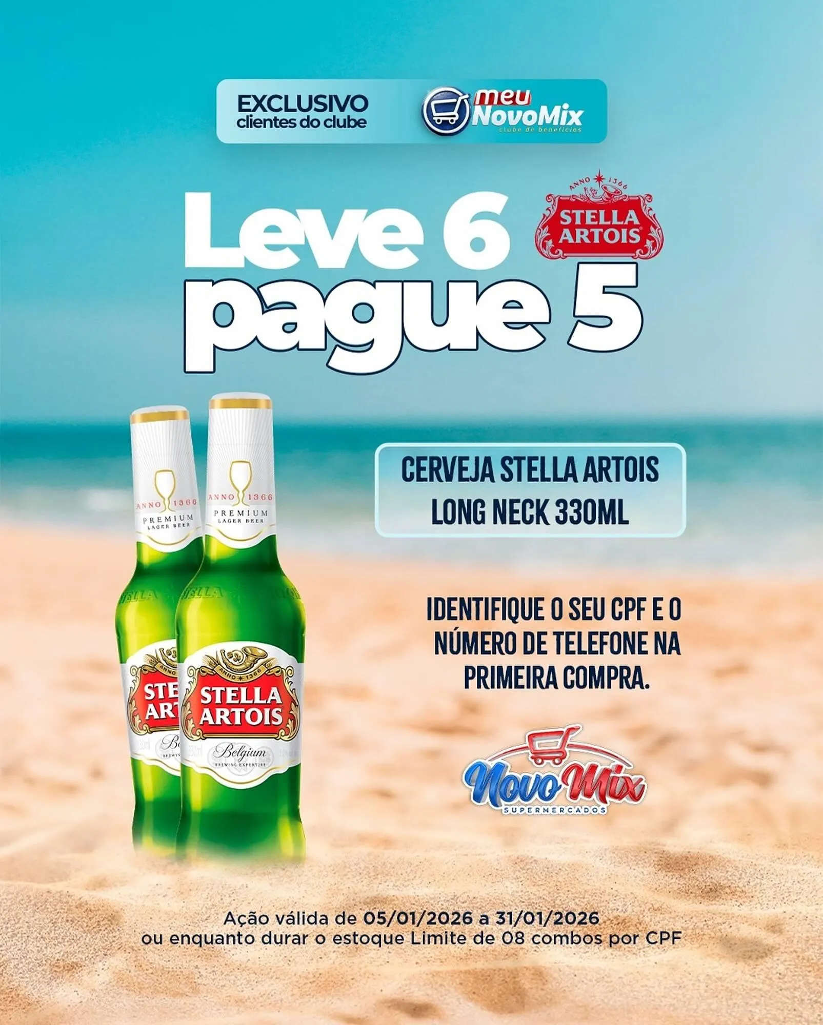 Encarte de Encarte Novo Mix 5 de janeiro até 15 de janeiro 2026 - Pagina 3