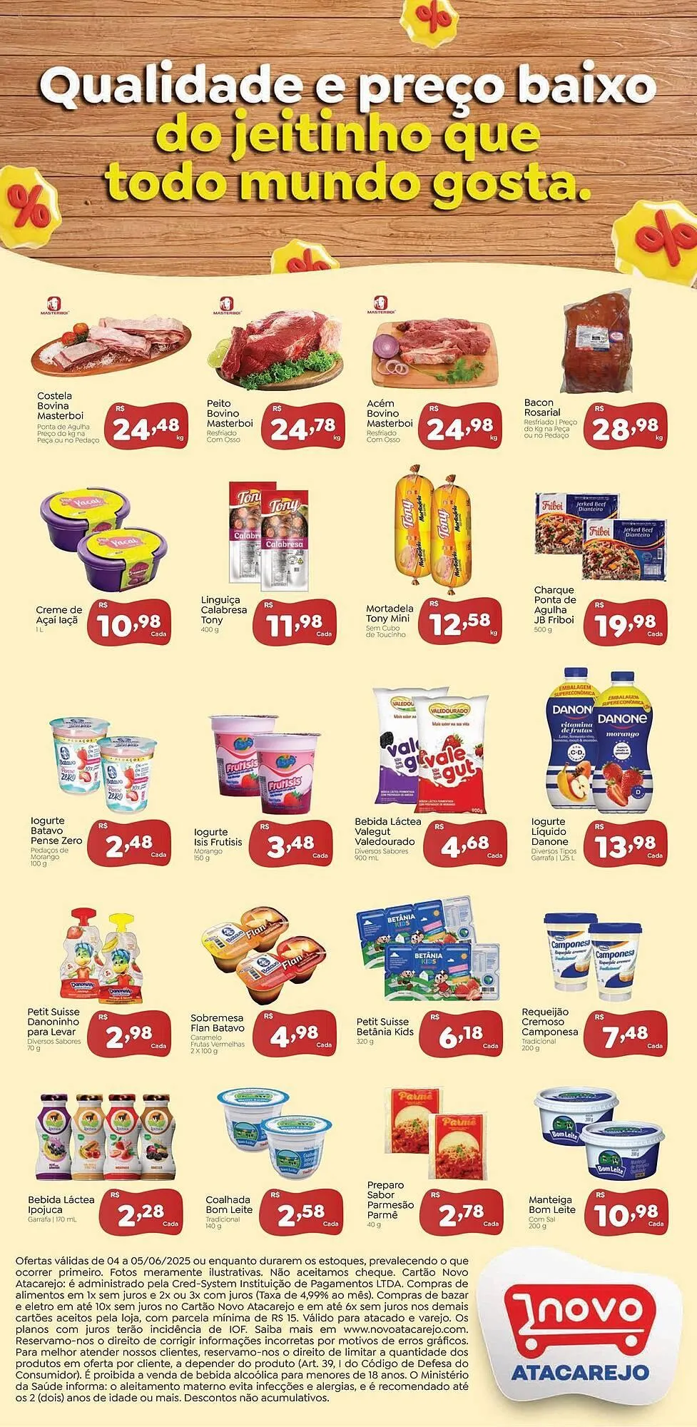 Encarte de Catálogo Novo Atacarejo 5 de junho até 5 de junho 2025 - Pagina 2