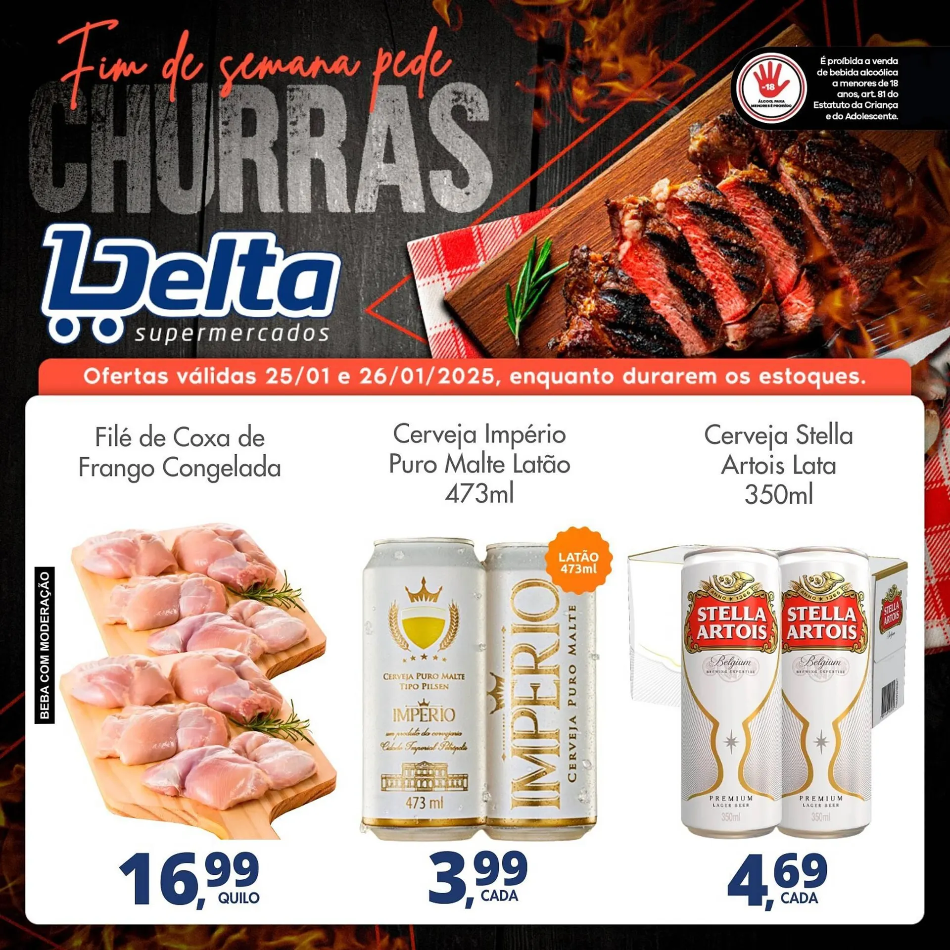 Encarte de Catálogo Delta Supermercados 25 de janeiro até 26 de janeiro 2025 - Pagina 3