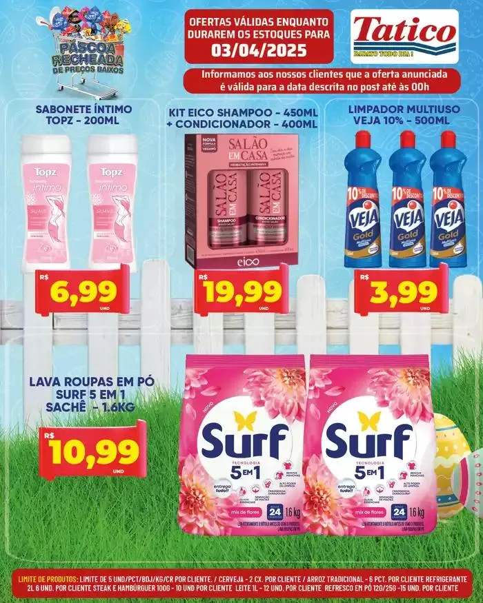 Encarte de Encarte Tatico 3 de abril até 6 de abril 2025 - Pagina 17