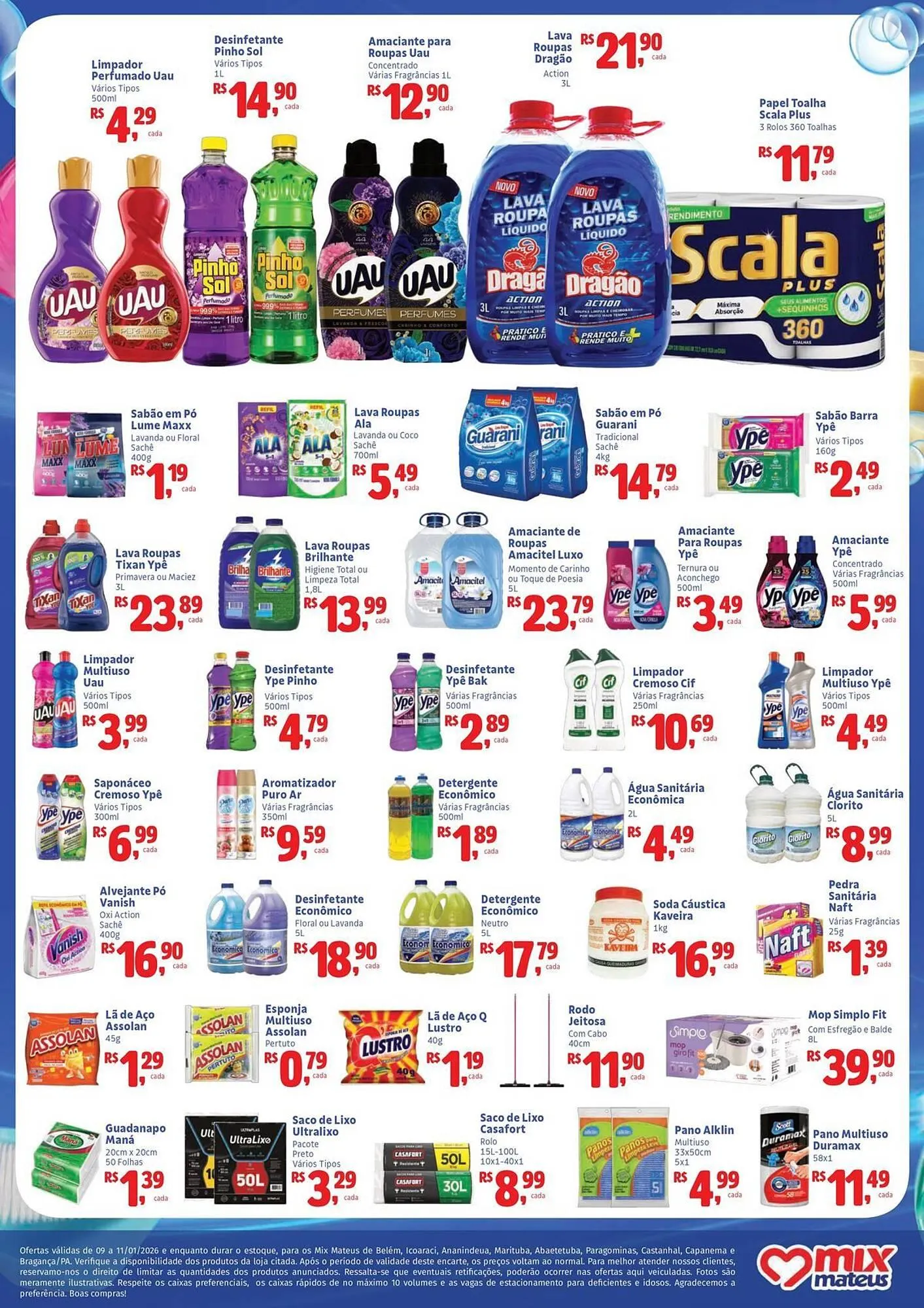 Encarte de Catálogo Supermercados Mateus 9 de janeiro até 11 de janeiro 2026 - Pagina 3