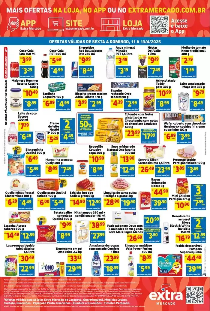 Encarte de Ofertas e promoções atuais 11 de abril até 13 de abril 2025 - Pagina 2