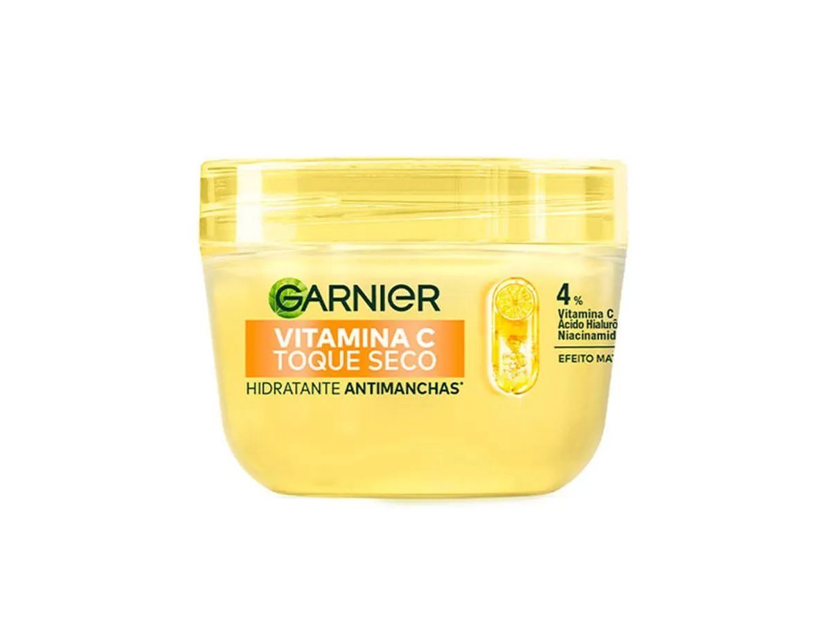 Creme Hidratante Facial Antimanchas Garnier Vitamina C Toque Seco 85g